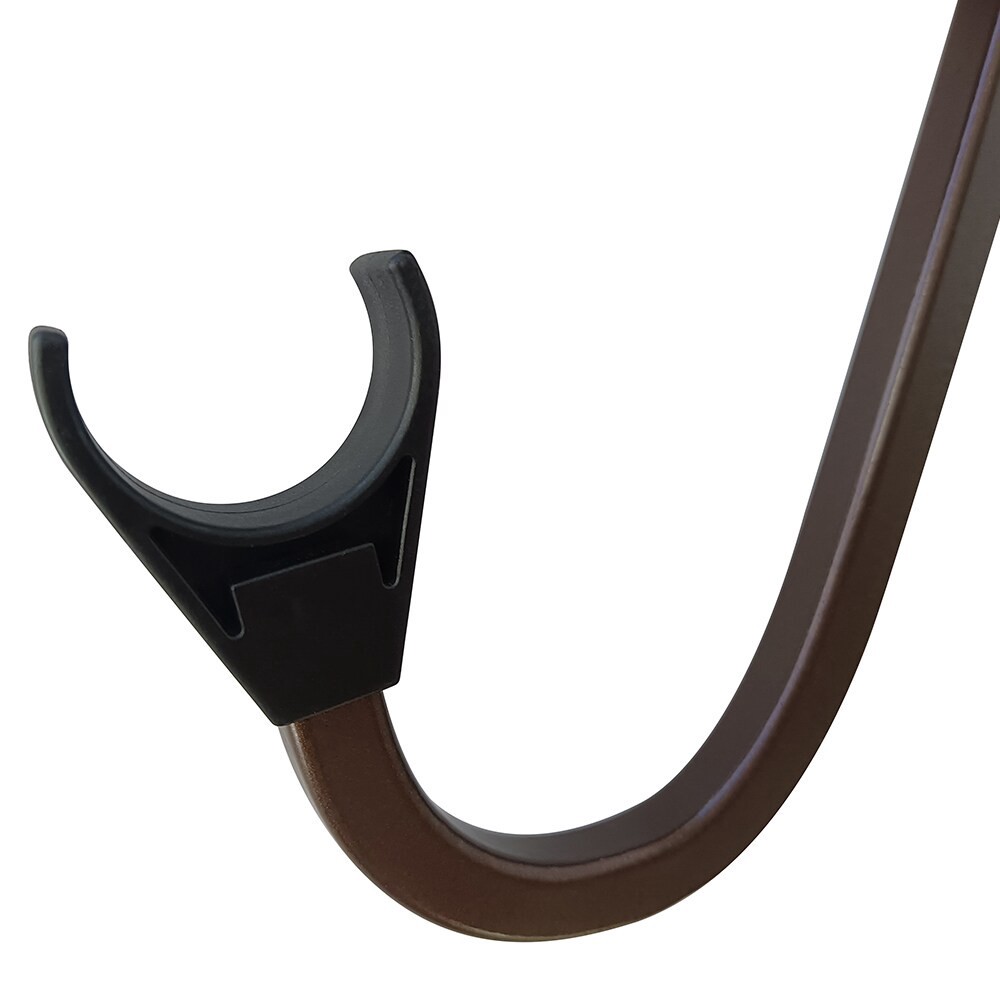 slide 5 of 6, Project Source 12.84-in L x 1.06-in W x 12.84-in D Heavy Duty Bronze Shelf bracket, 1 ct