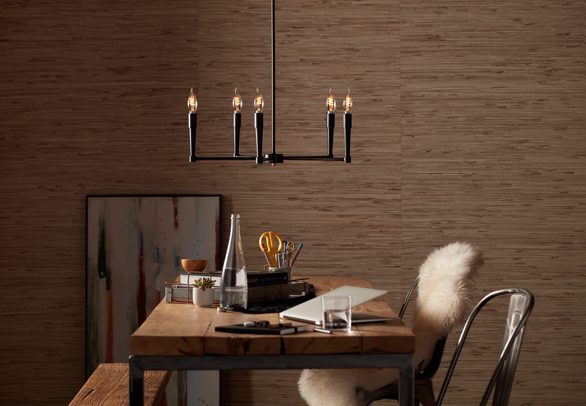 slide 5 of 6, GE 60 -Watt EQ CAC Warm candlelight Candelabra base (E-12) Dimmable LED Decorative Light Bulb 2 -Pack, 1 ct