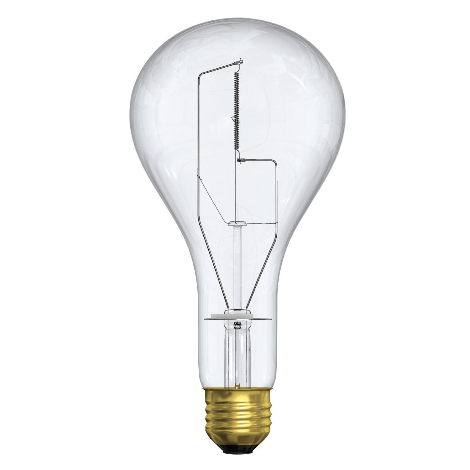 slide 3 of 6, GE 300 -Watt EQ PS30 Soft white Medium base (E-26) Dimmable Incandescent General purpose Light Bulb, 1 ct