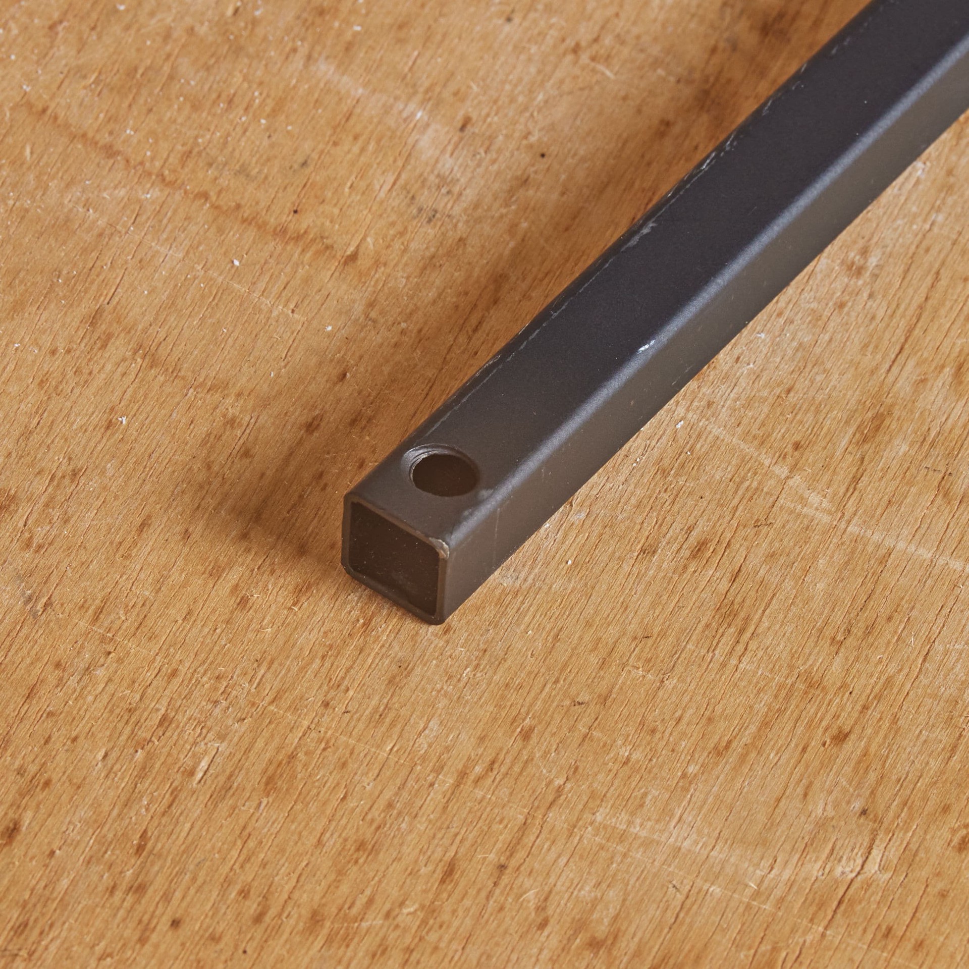 slide 3 of 6, L.J. Smith Stair Systems 44-in x 0.5-in Matte Black Wrought iron Pin top Stair Baluster, 1 ct