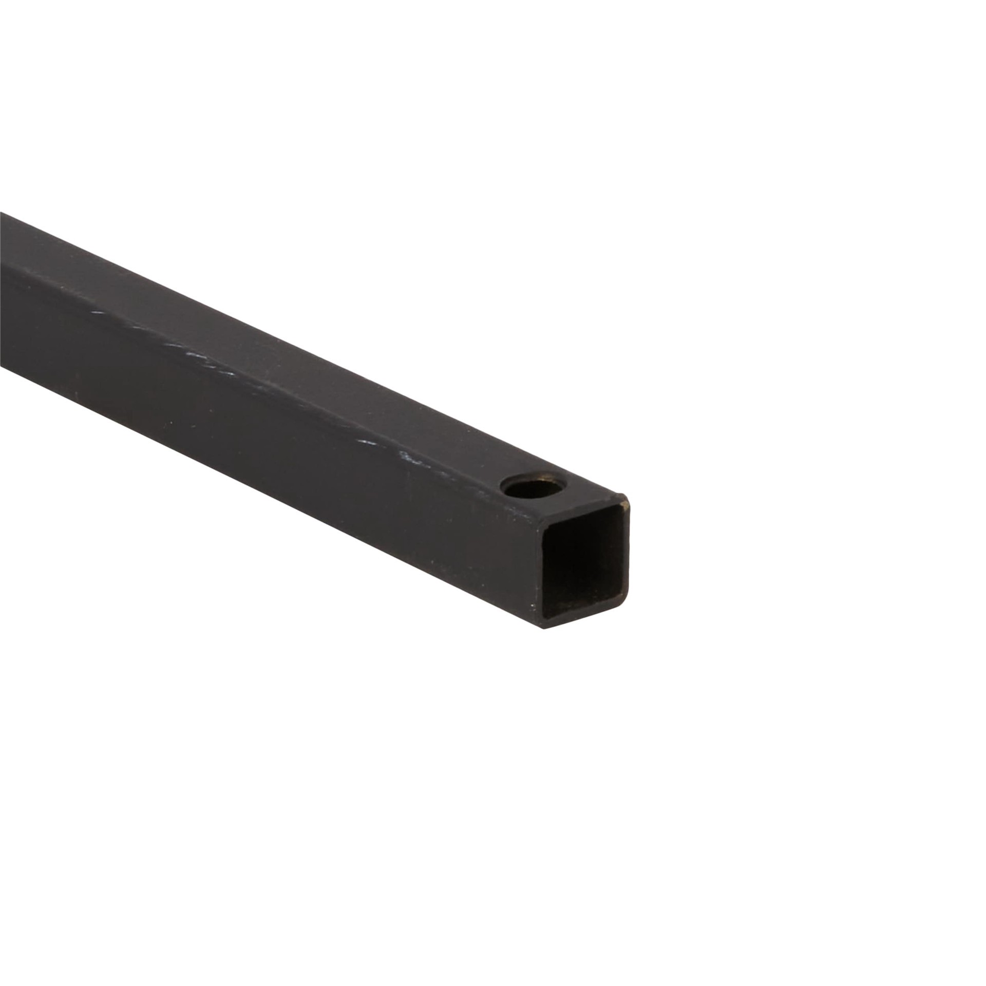 slide 5 of 6, L.J. Smith Stair Systems 44-in x 0.5-in Matte Black Wrought iron Pin top Stair Baluster, 1 ct