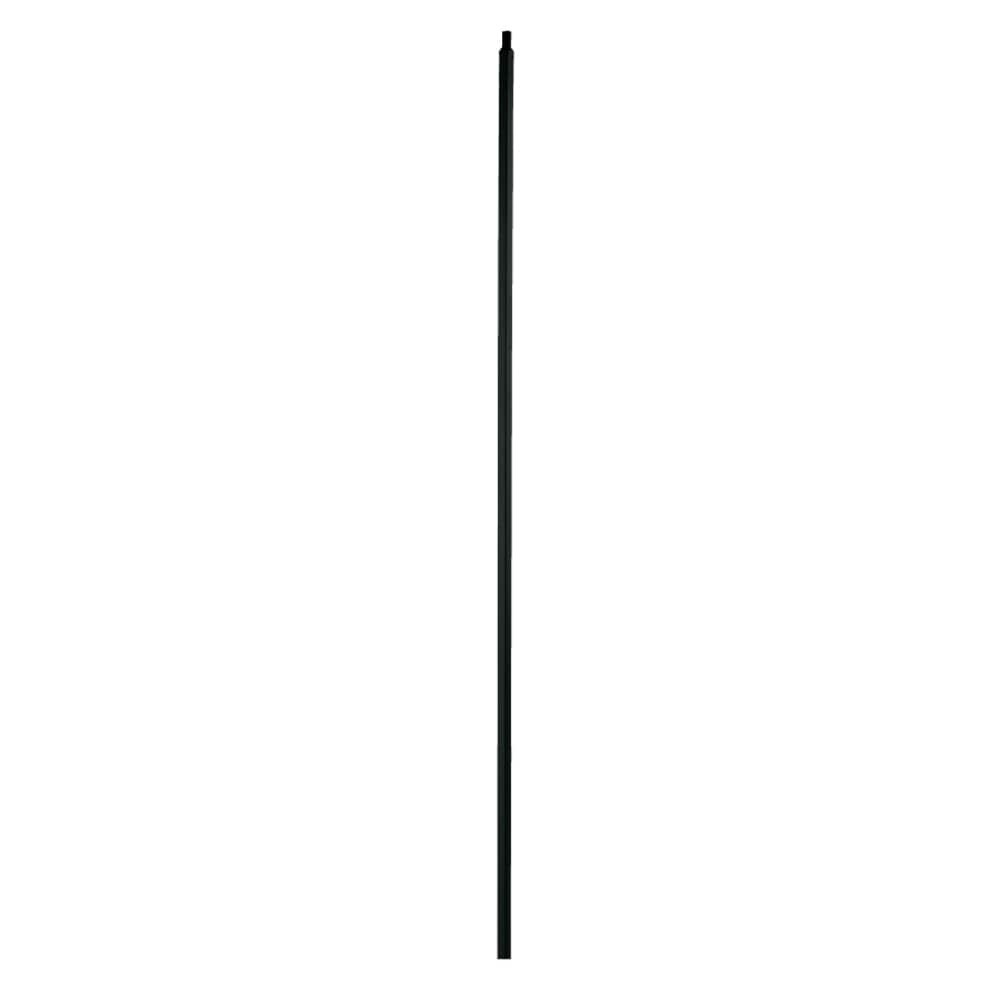 slide 1 of 6, L.J. Smith Stair Systems 44-in x 0.5-in Matte Black Wrought iron Pin top Stair Baluster, 1 ct