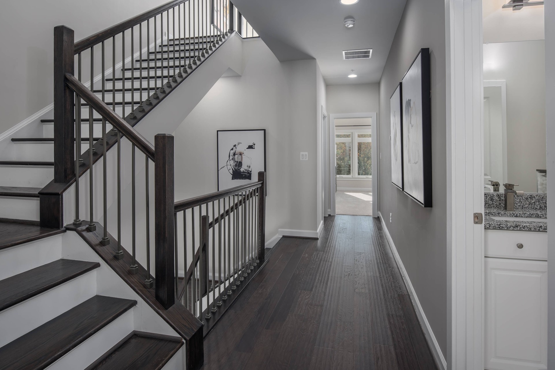 slide 2 of 6, L.J. Smith Stair Systems 58-in x 3.5-in Unfinished Poplar Craftsman Universal Stair Newel Post, 1 ct