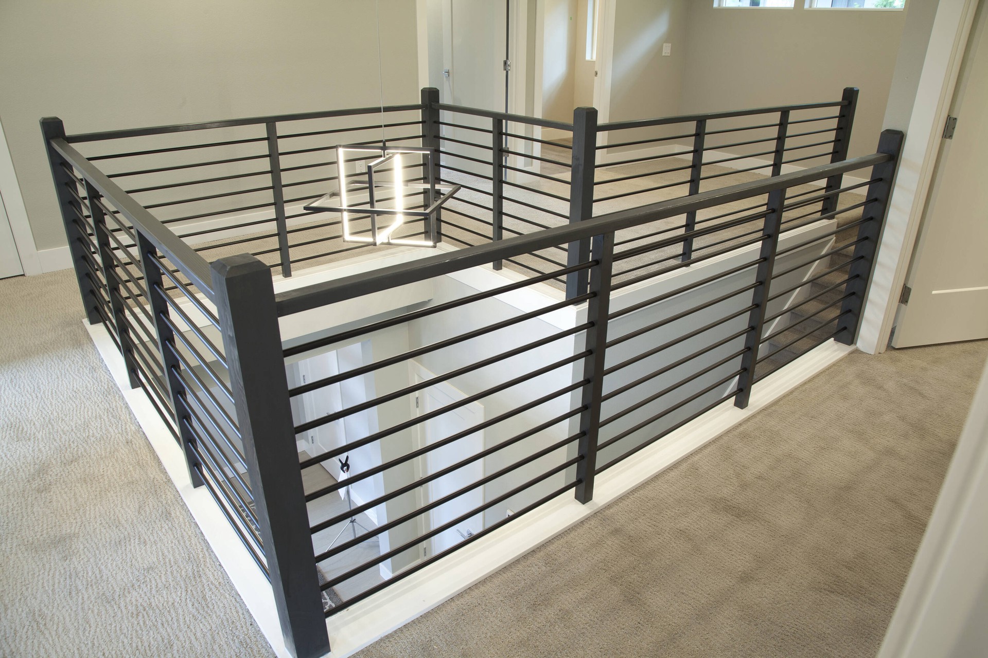 slide 5 of 6, L.J. Smith Stair Systems 58-in x 3.5-in Unfinished Poplar Craftsman Universal Stair Newel Post, 1 ct