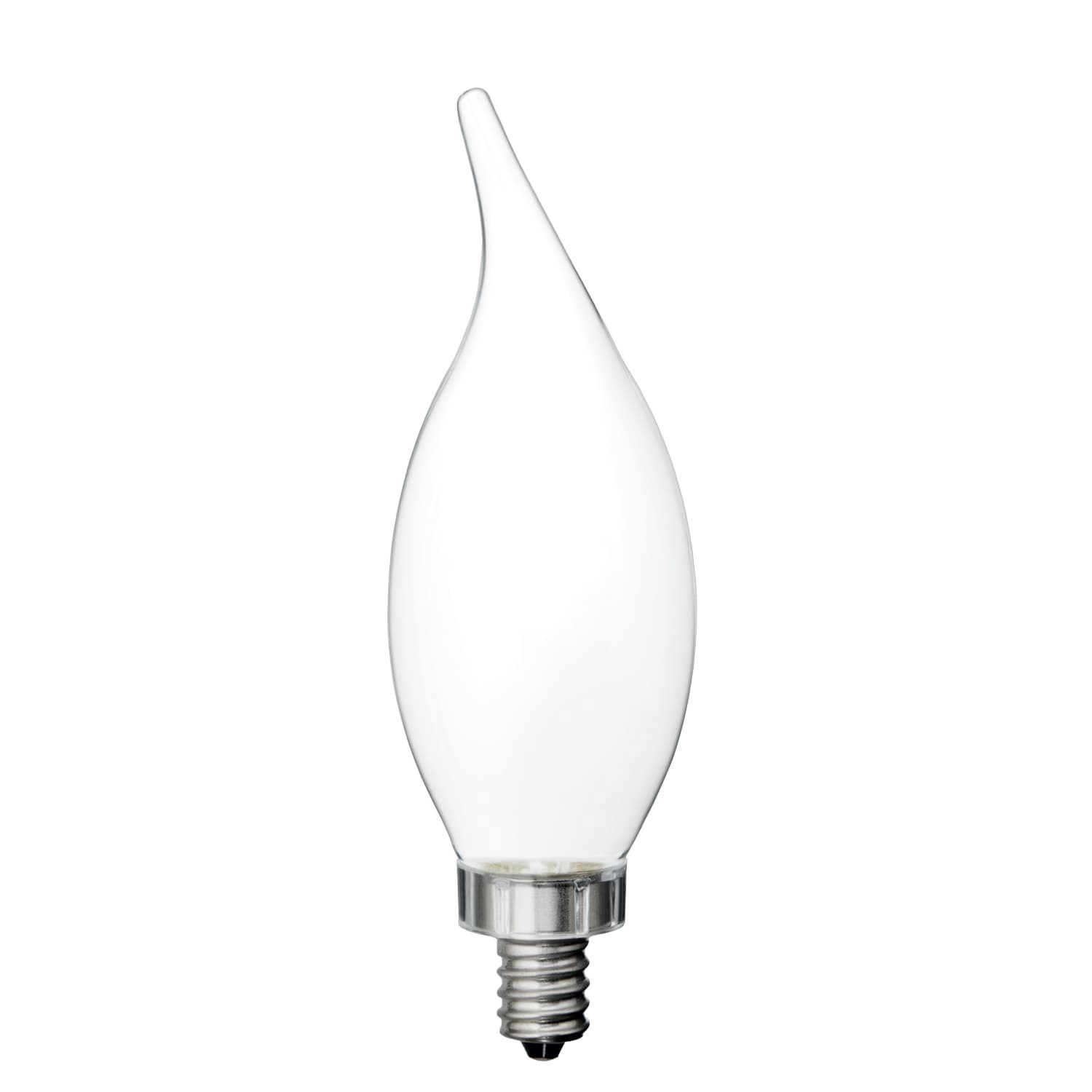 slide 3 of 6, GE Relax HD 40 -Watt EQ CA11 Soft white Candelabra base (E-12) Dimmable LED Decorative Light Bulb 3 -Pack, 1 ct