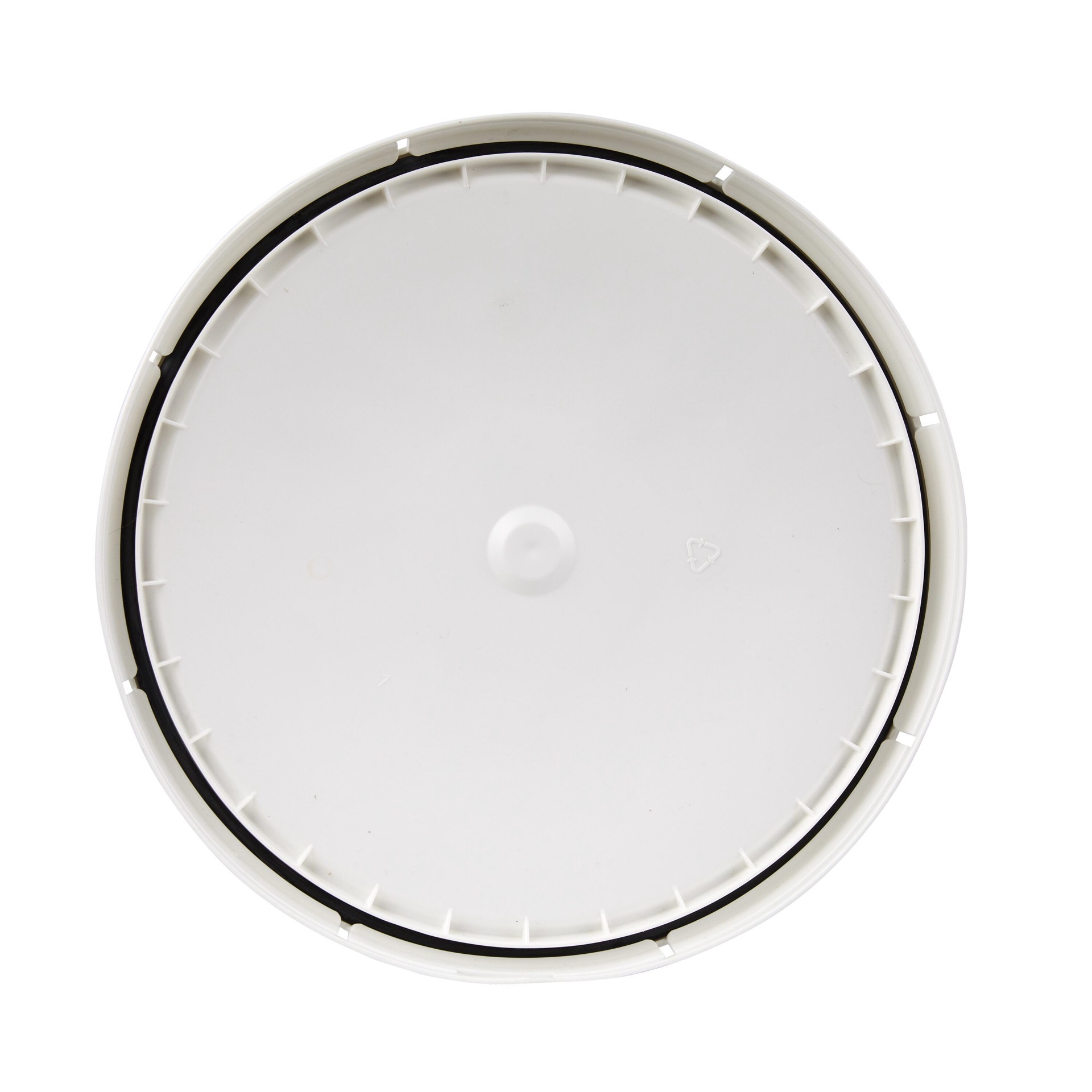 slide 5 of 6, United Solutions 5-gallon White Plastic Bucket lid, 1 ct