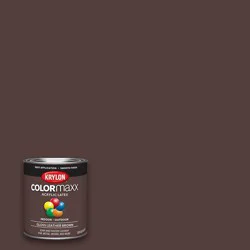 Krylon COLORmaxx Acrylic Leather Brown Paint (1-quart)
