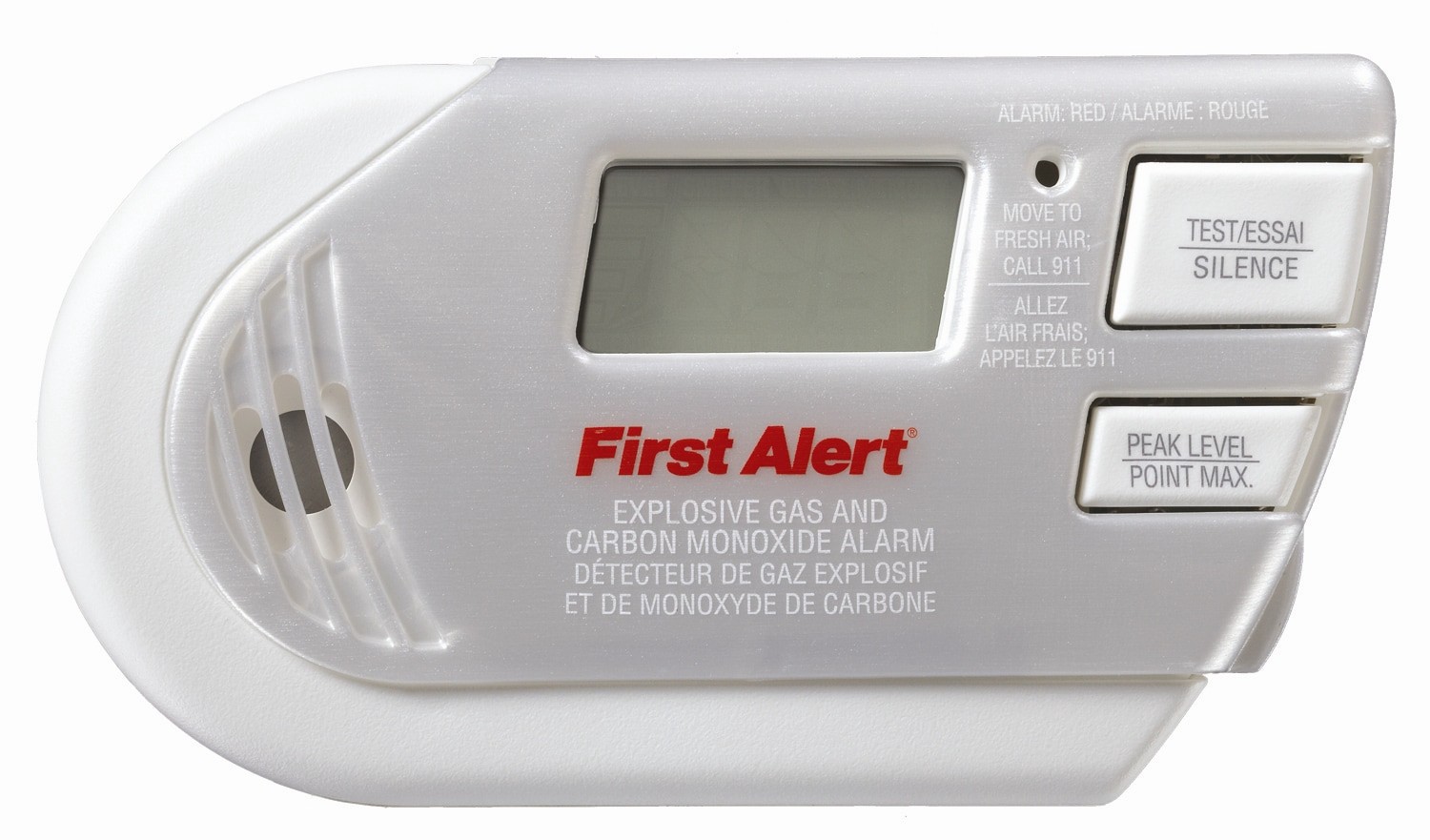 slide 2 of 6, First Alert Plug-in Natural Gas, Propane and Carbon Monoxide Detector, 1 ct