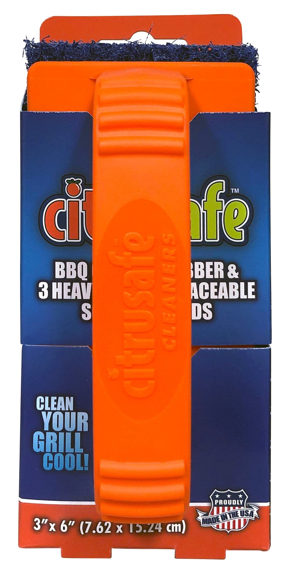 slide 2 of 6, Citrusafe 1 Piece count Grill grate/grid cleaner, 1 ct