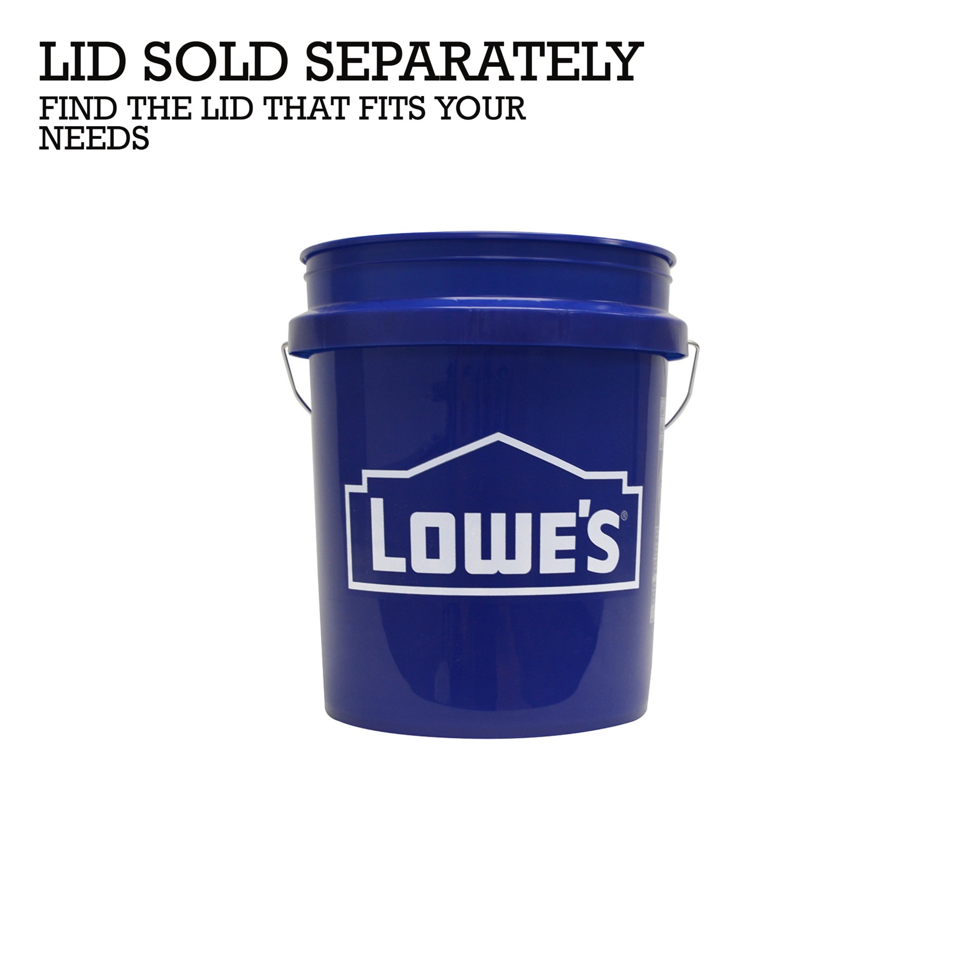 slide 2 of 6, Lowe's 5-gallon Plastic General bucket, 1 ct