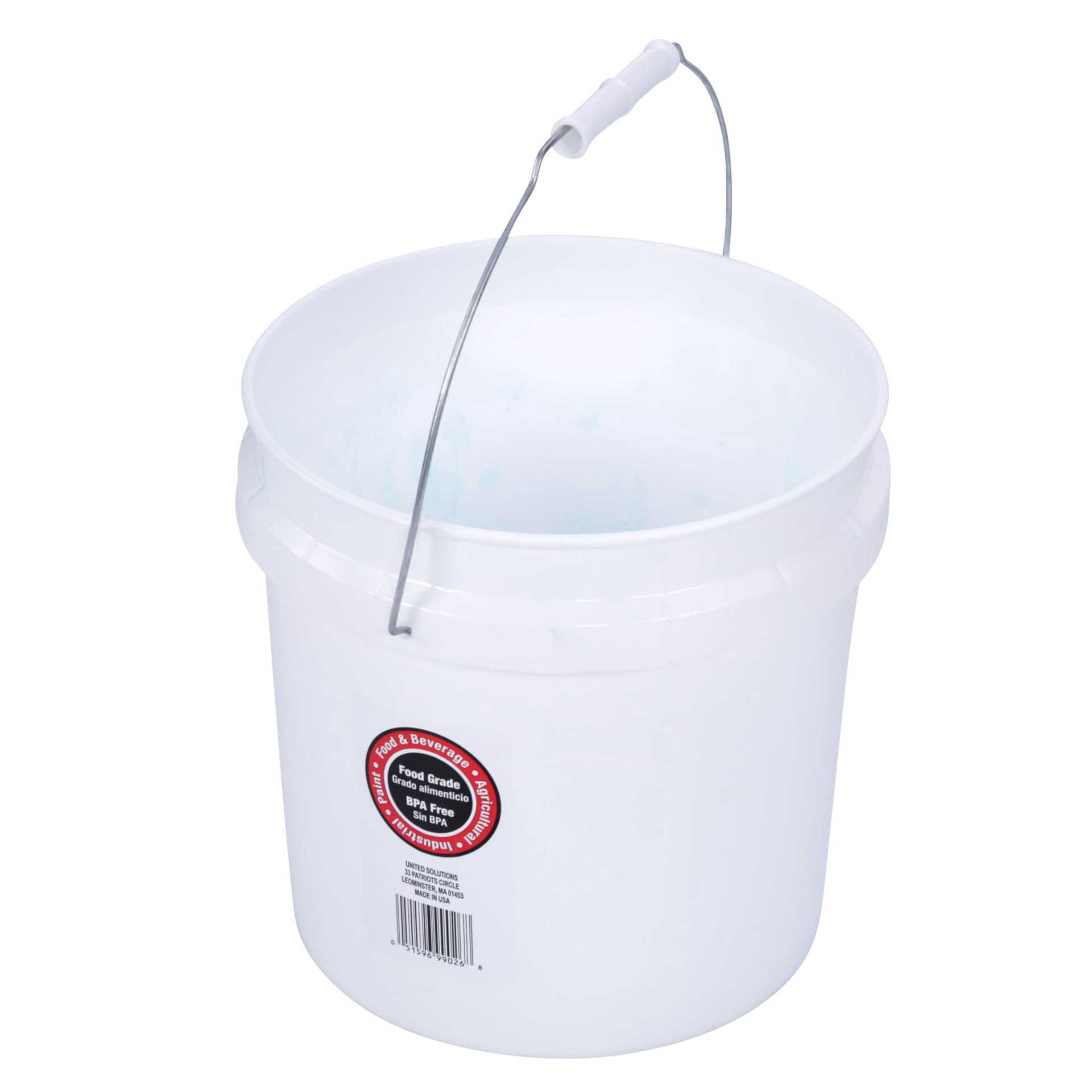 slide 2 of 4, United Solutions 2-gallon BPA-Free Food-Grade Plastic General bucket, 1 ct