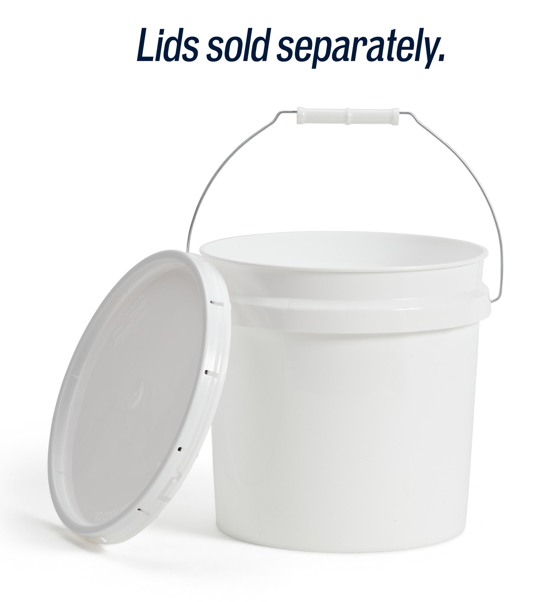 slide 4 of 4, United Solutions 2-gallon BPA-Free Food-Grade Plastic General bucket, 1 ct