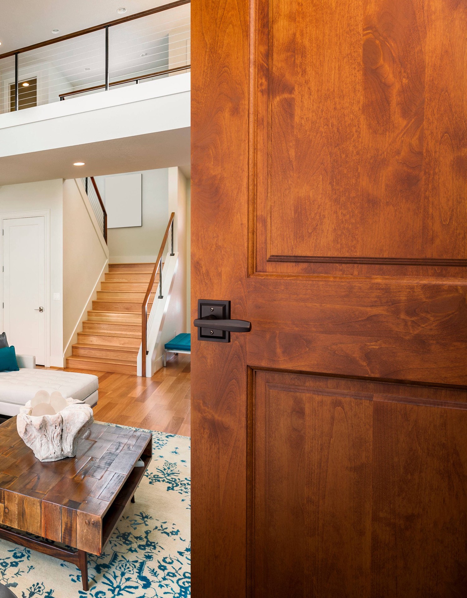 slide 6 of 6, Baldwin Prestige Torrey Venetian Bronze Interior Bed/Bath Privacy Door Handle, 1 ct