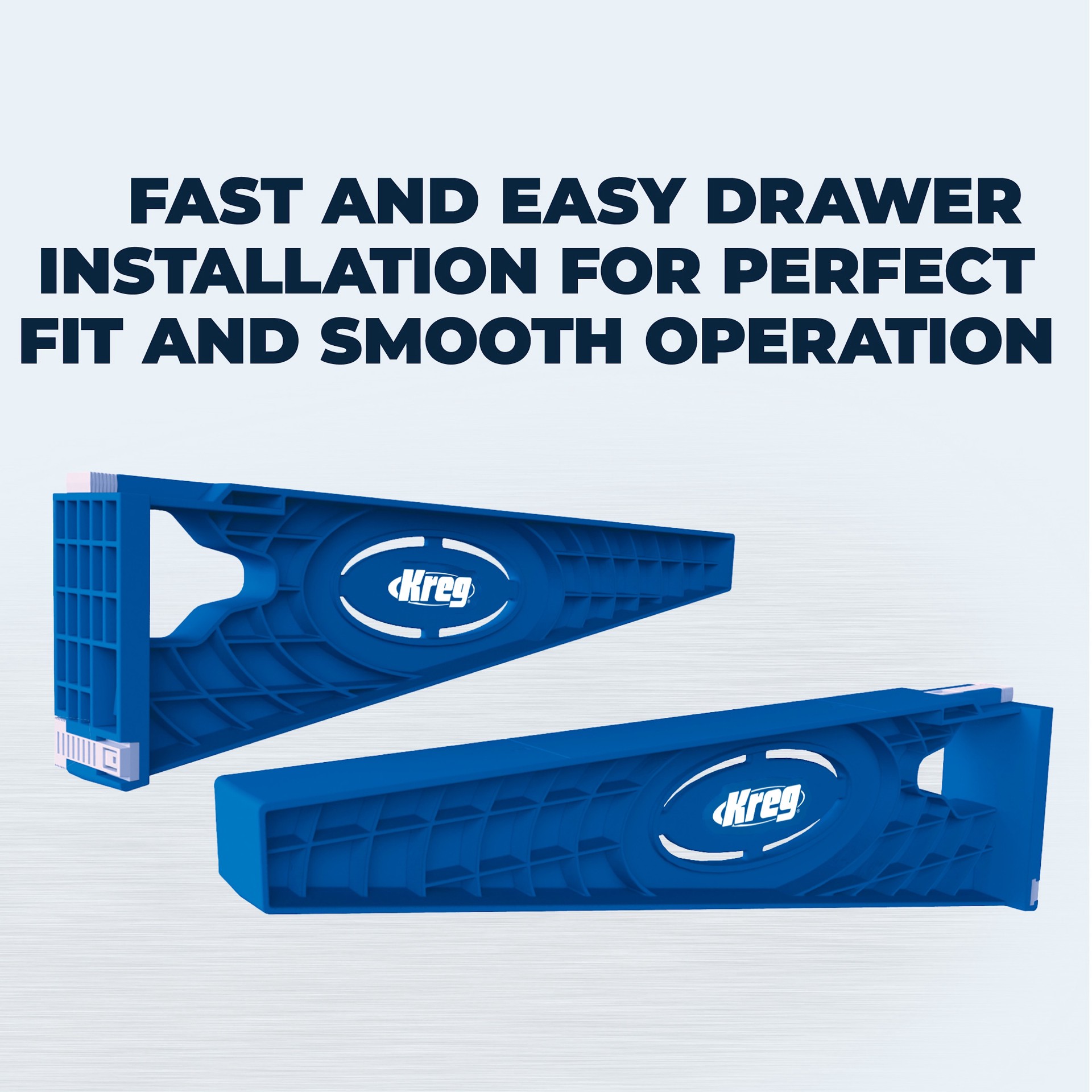 slide 2 of 6, Kreg Drawer Slide Jig - Accurate Slide Positioning with Built-in Indexing Tabs, 1 ct