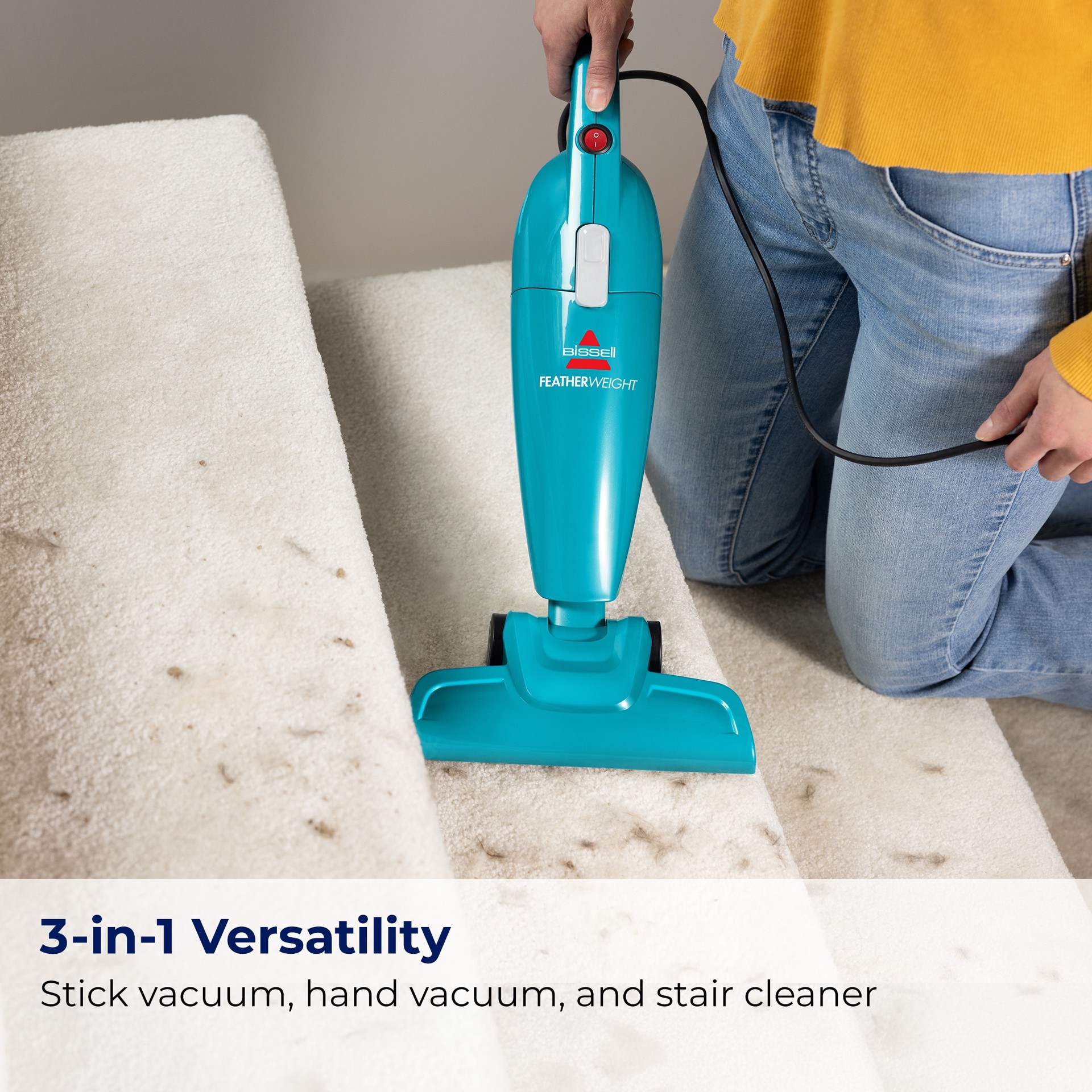slide 3 of 6, BISSELL Featherweight Stick Vacuum Cleaner (Convertible to Handheld), 1 ct