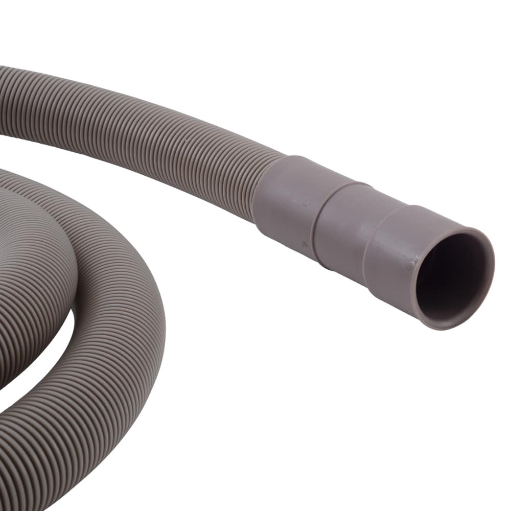 slide 2 of 2, EASTMAN 6-ft 1, 1-1/8, or 1-3/8 -in OD Inlet x 1 -in Compression Outlet Polypropylene Washing machine drain hose, 1 ct