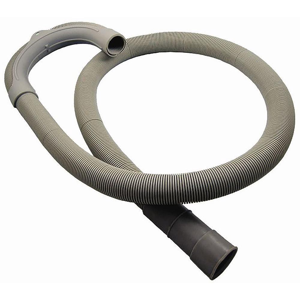 slide 1 of 2, EASTMAN 6-ft 1, 1-1/8, or 1-3/8 -in OD Inlet x 1 -in Compression Outlet Polypropylene Washing machine drain hose, 1 ct