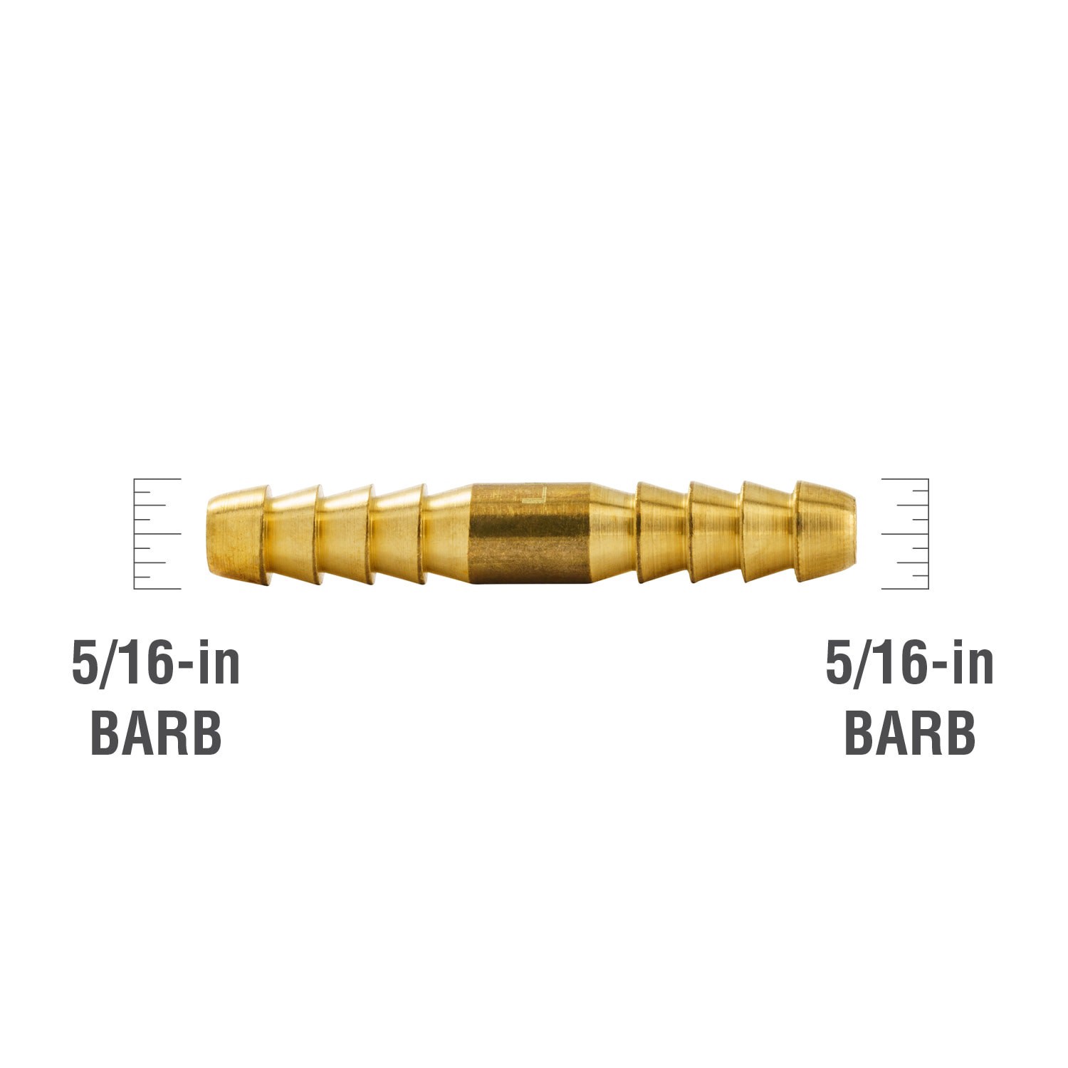 slide 4 of 6, Proline Series 5/16-in x 5/16-in Barbed Splicer Fitting, 1 ct