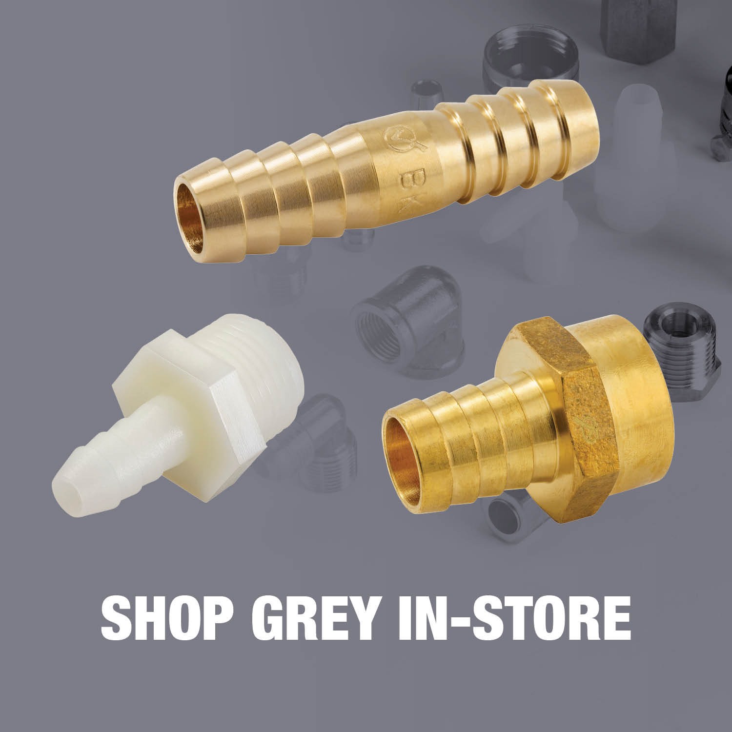 slide 2 of 5, Proline Series 3/4-in x 3/4-in Barbed Barb X Garden Hose Adapter Fitting, 1 ct