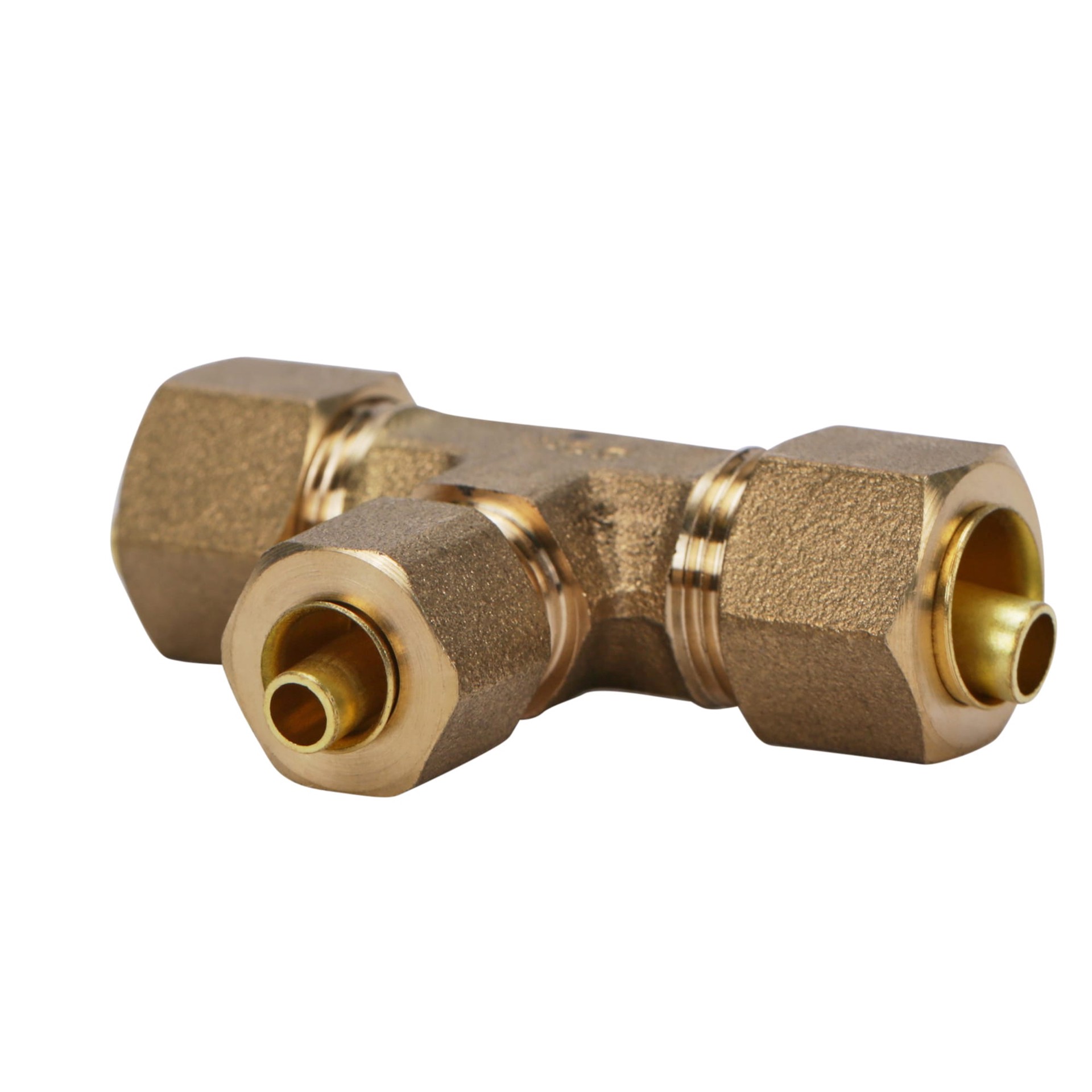 slide 2 of 6, Proline Series 3/8-in x 1/4-in Compression Tee Fitting, 1 ct