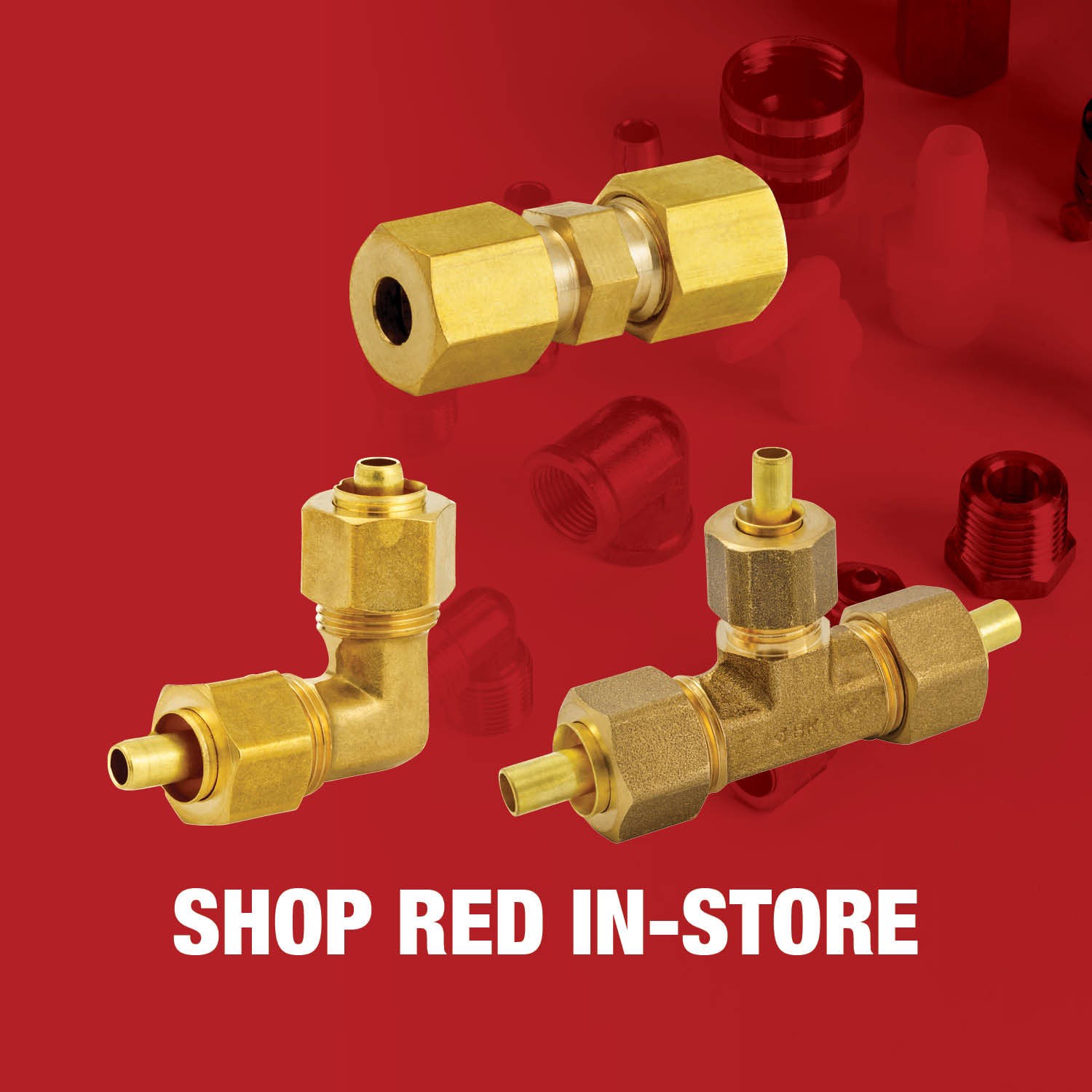 slide 3 of 6, Proline Series 3/8-in x 1/4-in Compression Tee Fitting, 1 ct