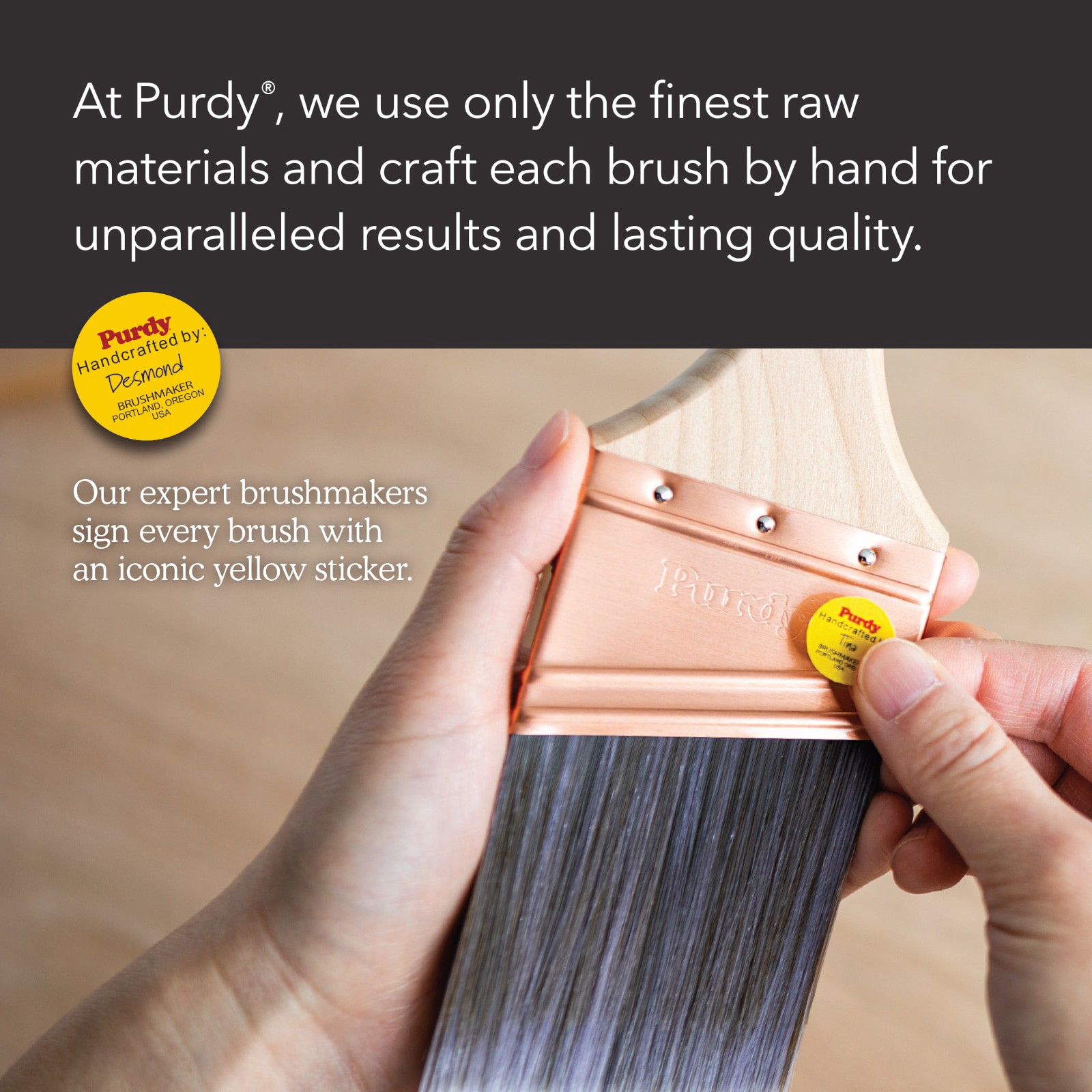 slide 4 of 6, Purdy Nylox 3-in Reusable Flat Wall Trim Brush, 1 ct