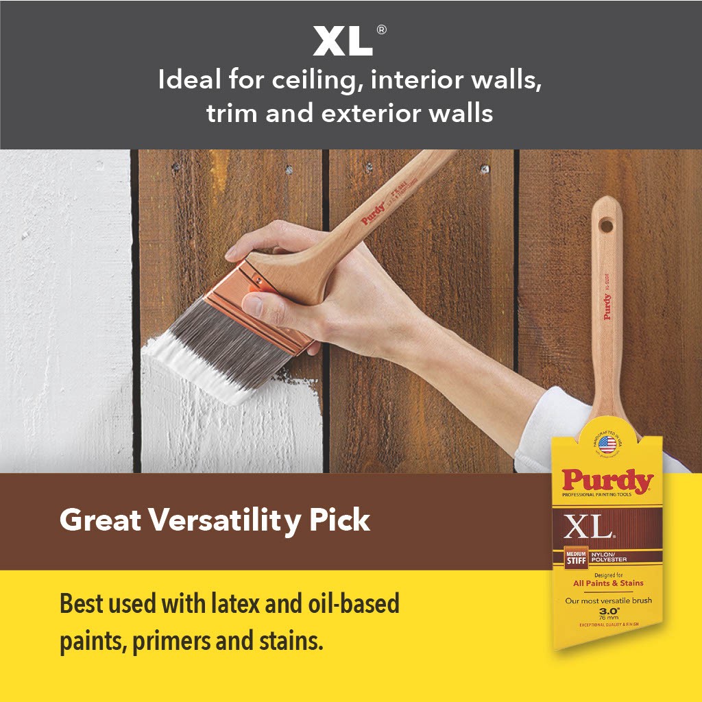 slide 2 of 6, Purdy XL 2-in Reusable Flat Multipurpose Brush, 1 ct