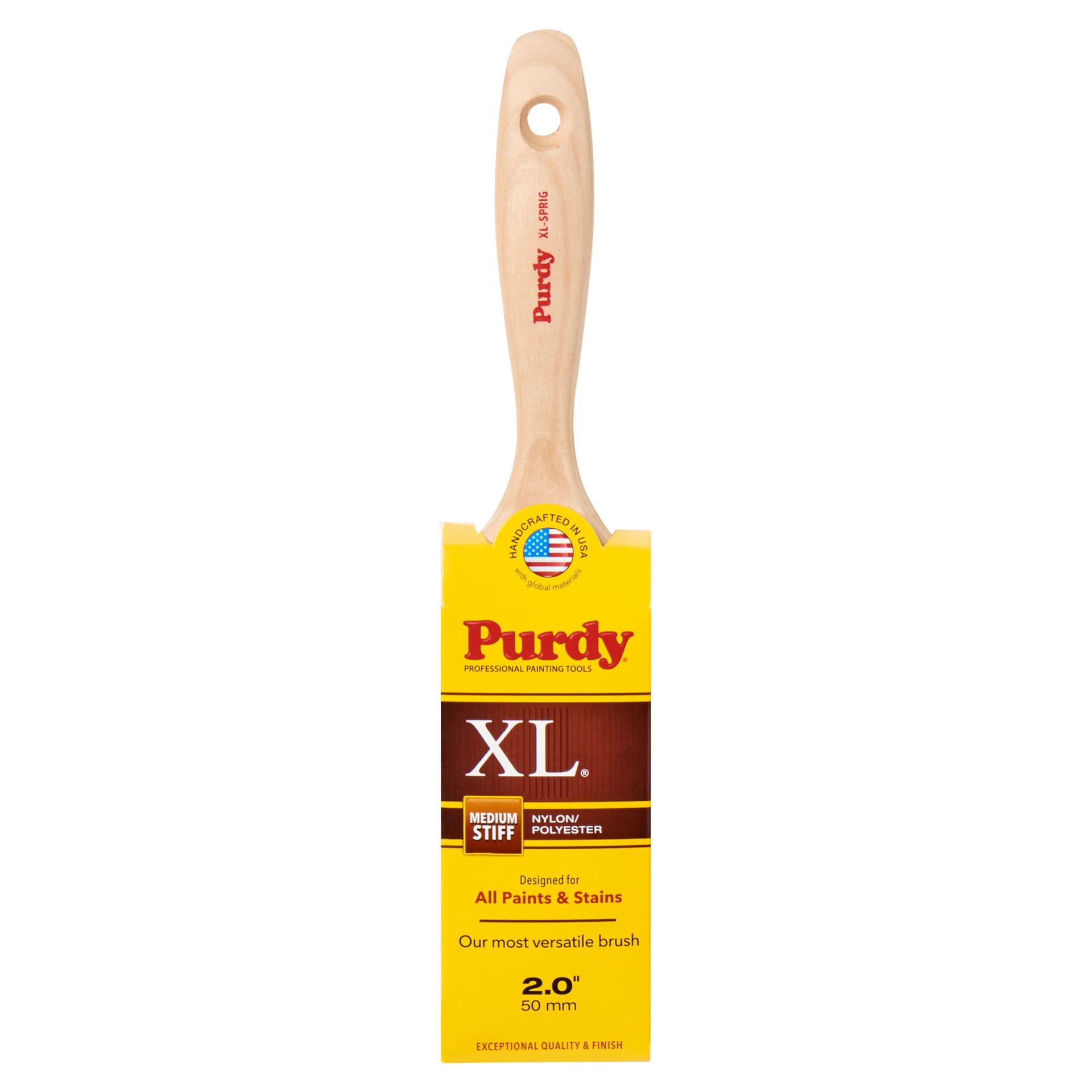 slide 1 of 6, Purdy XL 2-in Reusable Flat Multipurpose Brush, 1 ct