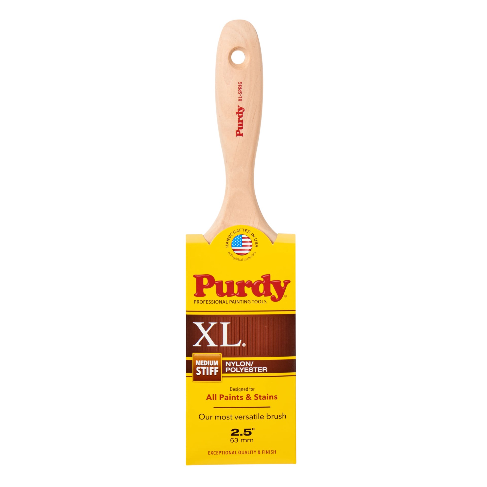 slide 1 of 6, Purdy XL 2-1/2-in Reusable Flat Multipurpose Brush, 1 ct