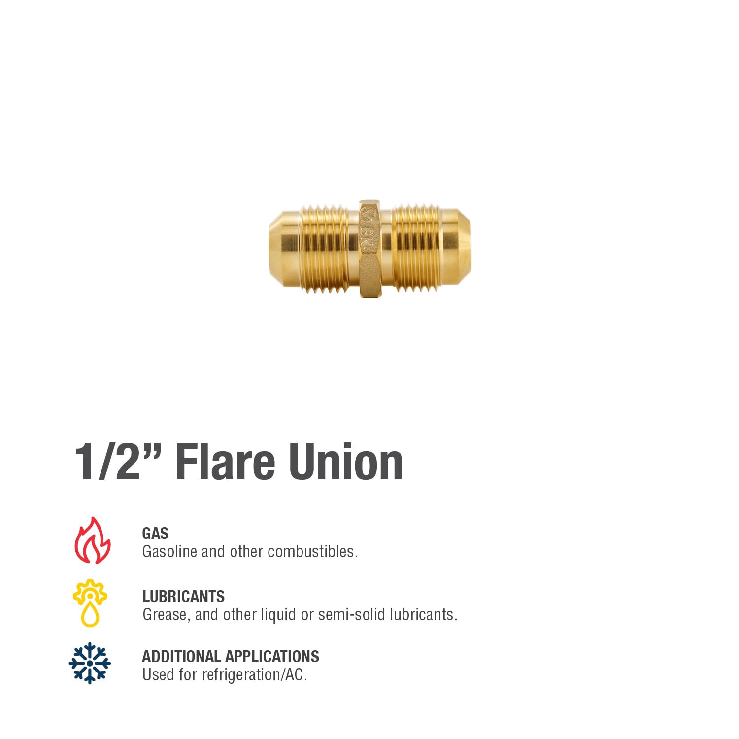 slide 6 of 6, Proline Series 1/2-in x 1/2-in Threaded Male Adapter Union Fitting, 1 ct