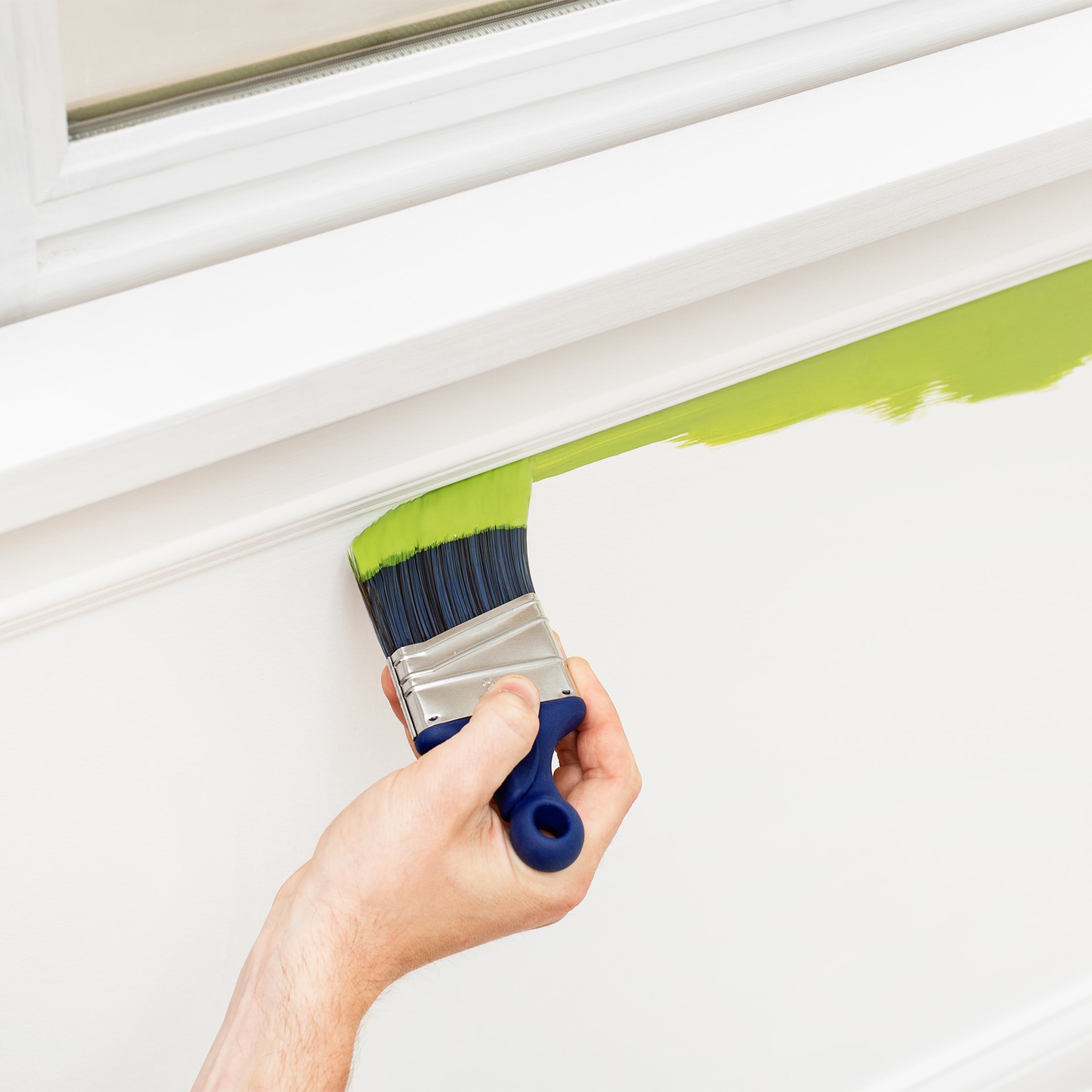 slide 5 of 6, Valspar Wall and Trim 2-1/2-in Reusable Angle Wall Trim Brush, 1 ct