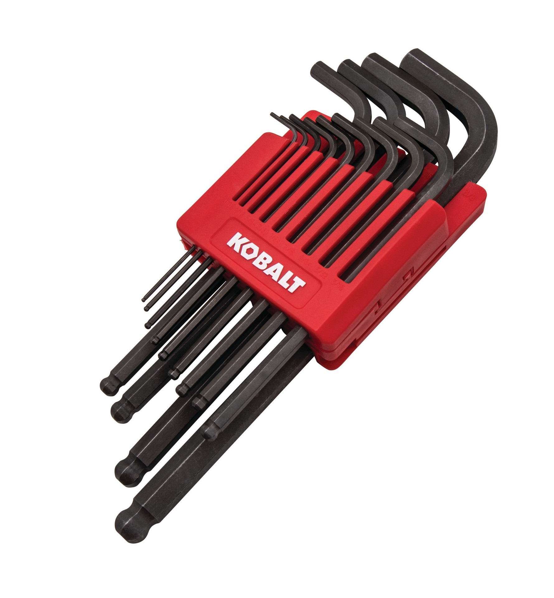 slide 5 of 6, Kobalt Assorted Metric and standard (SAE) 22 -Pieces Ball End Hex key set, 1 ct