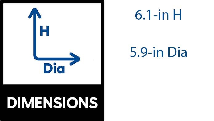 slide 2 of 6, DEWALT Reusable Small Wet/Dry Shop Vacuum Cartridge filter, 1 ct