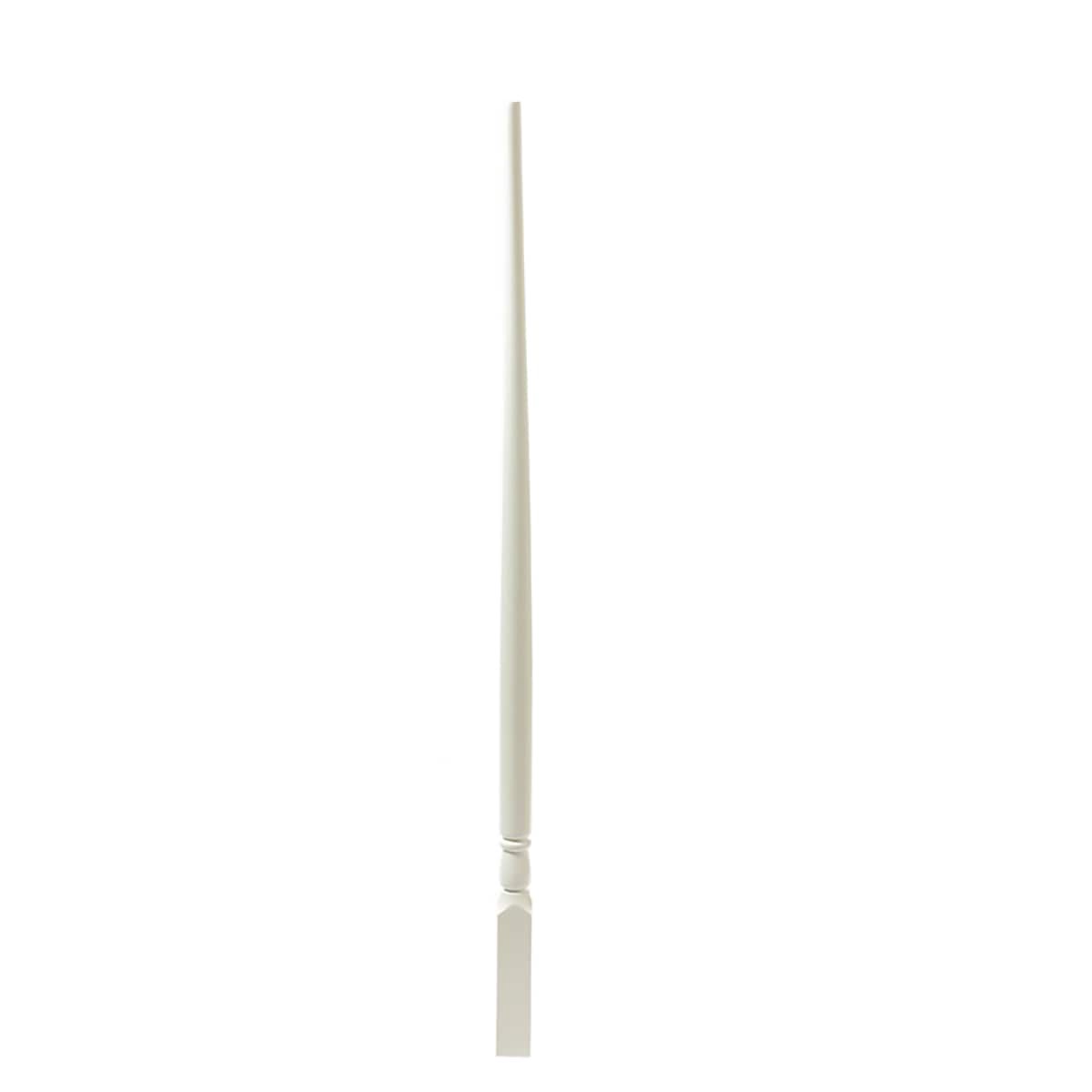 slide 1 of 6, L.J. Smith Stair Systems 34-in x 1.25-in Primed Poplar Pin top Flat Stair Baluster, 1 ct