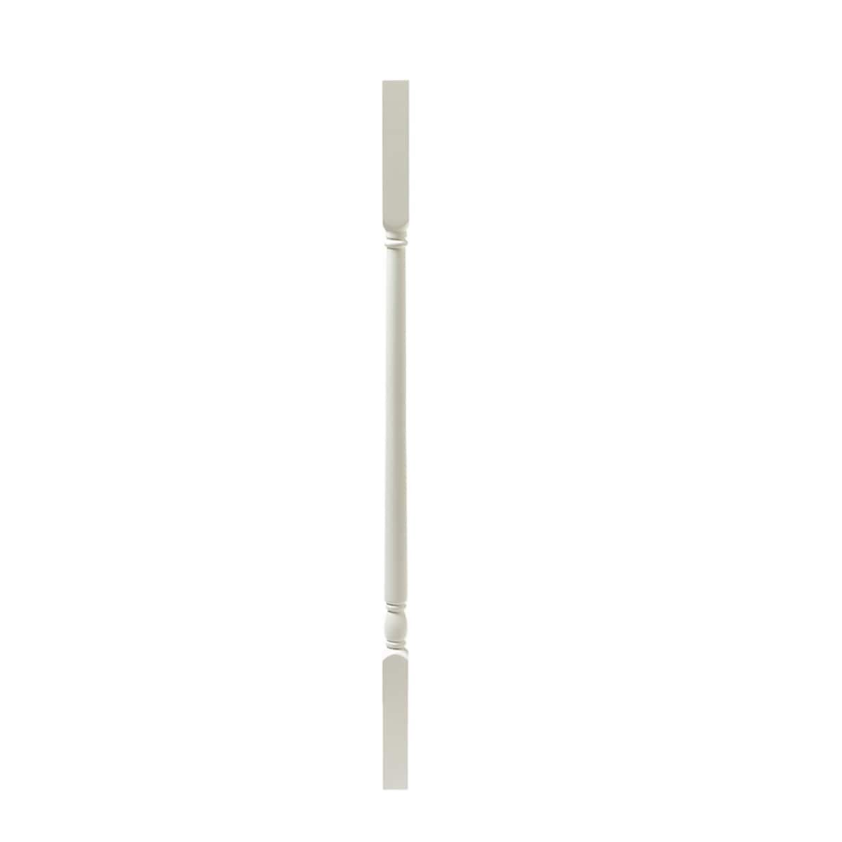 slide 1 of 5, L.J. Smith Stair Systems 34.0-in x 1.25-in Primed Poplar Square top Flat Stair Baluster, 1 ct