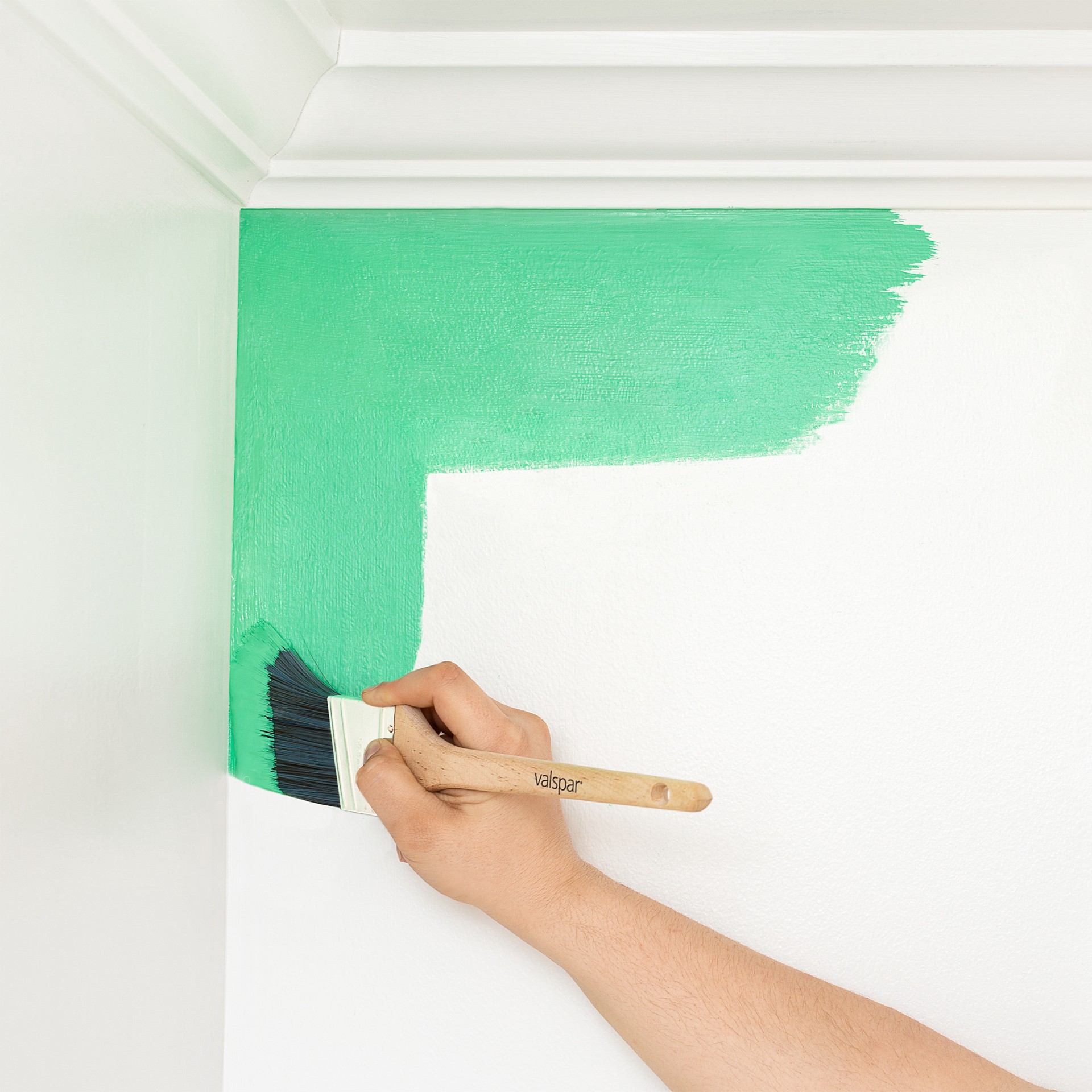 slide 5 of 6, Valspar Wall and Trim 1-1/2-in Reusable Angle Wall Trim Brush, 1 ct