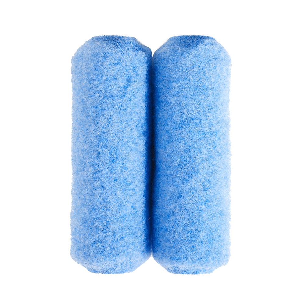 slide 6 of 6, Valspar 2 -Pack 9.0-in x 3/4-in Nap Decks, Stucco, and Masonry Standard Knit Paint Roller Cover, 1 ct