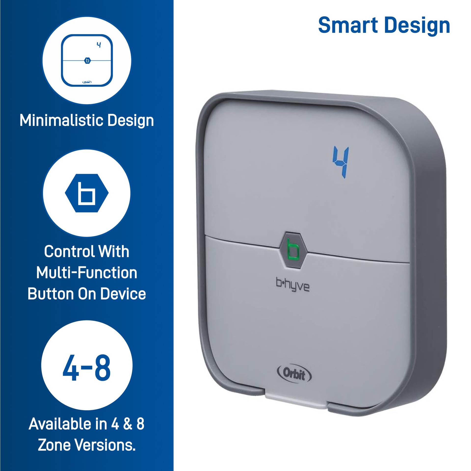 slide 5 of 6, Orbit 4 -Station Digital Wi-Fi Compatible Indoor only, 1 ct