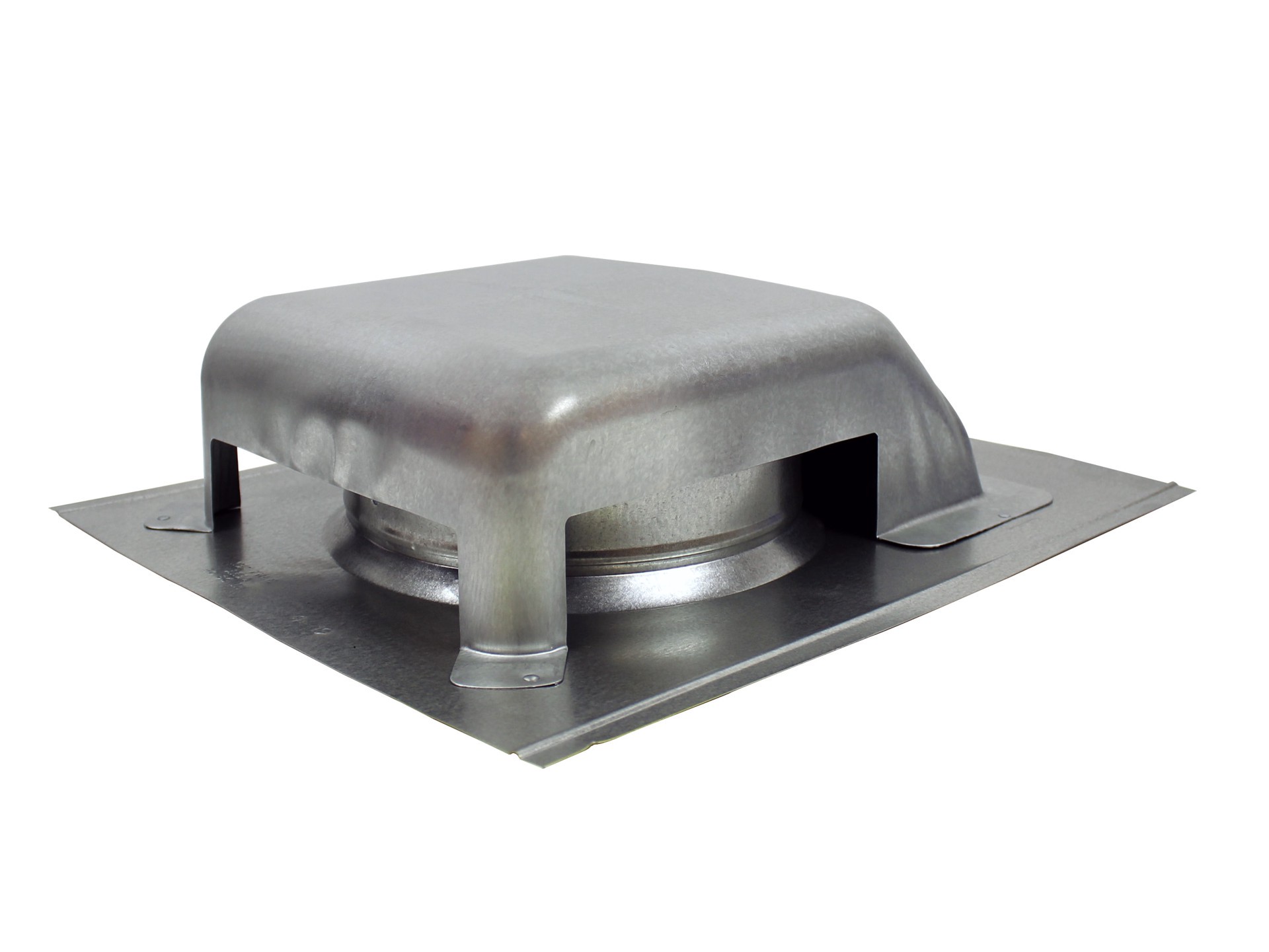 slide 2 of 6, Air Vent Mill Galvanized steel Slant-back Roof Louver, 1 ct