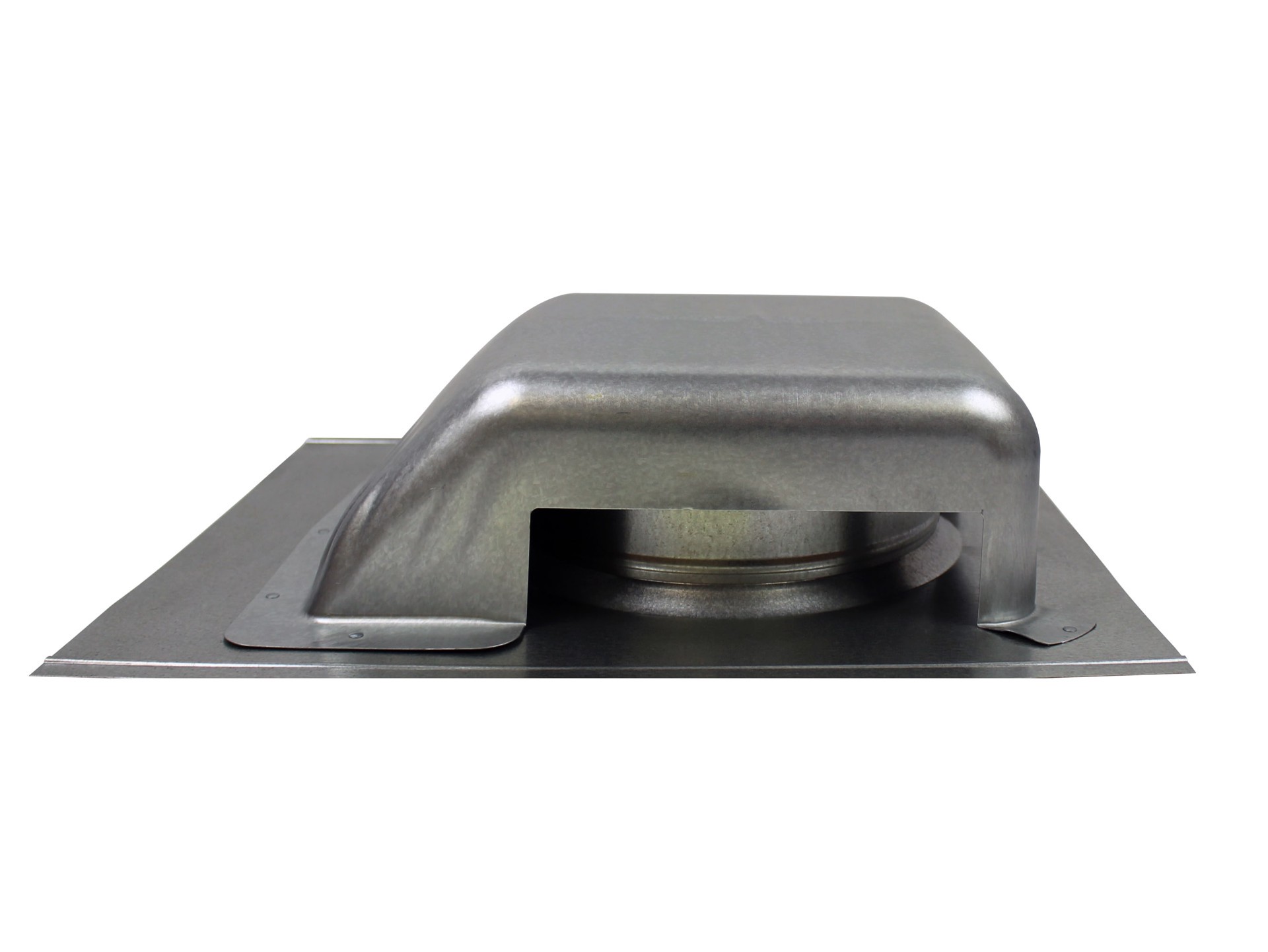 slide 5 of 6, Air Vent Mill Galvanized steel Slant-back Roof Louver, 1 ct