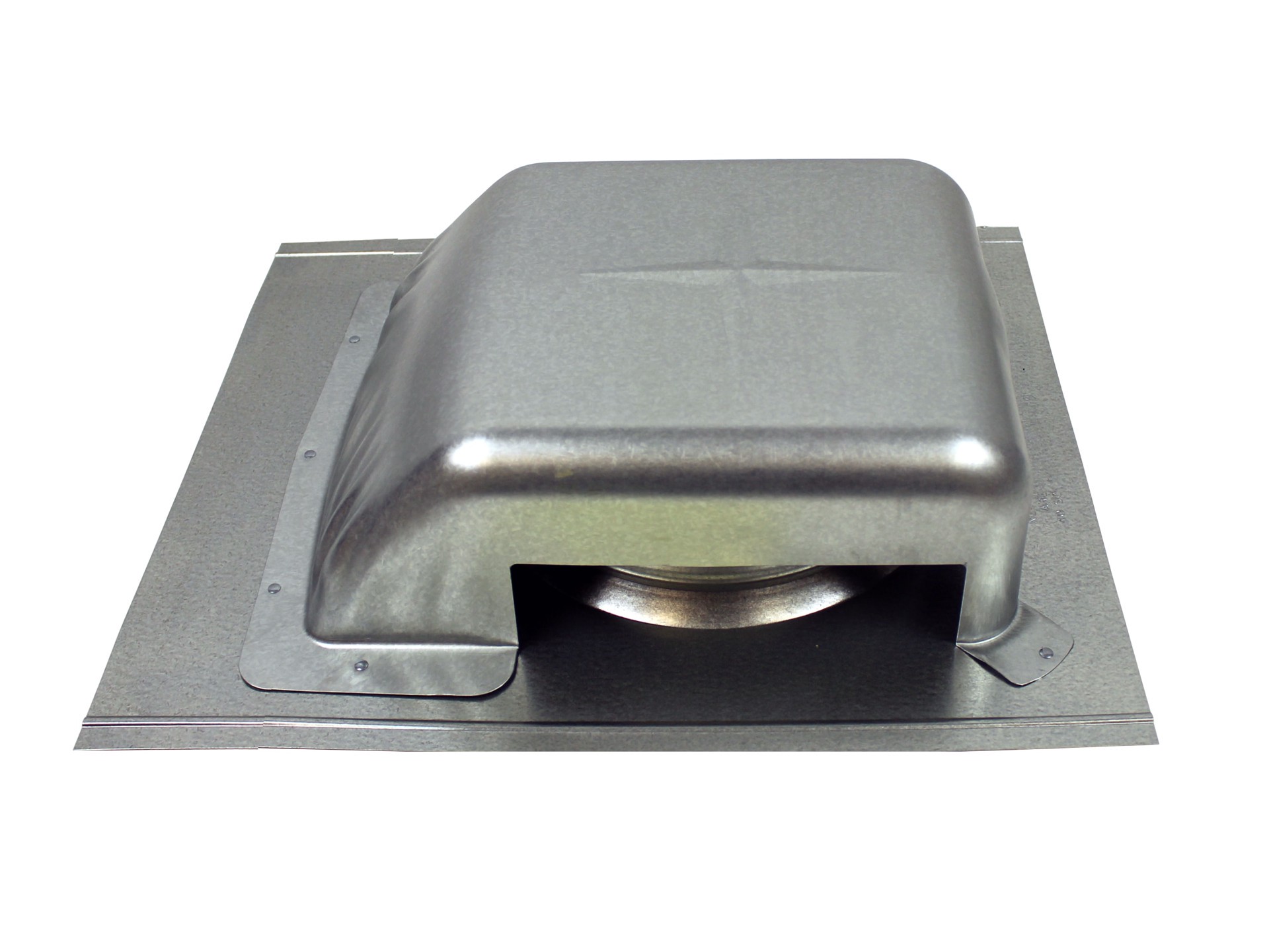 slide 6 of 6, Air Vent Mill Galvanized steel Slant-back Roof Louver, 1 ct