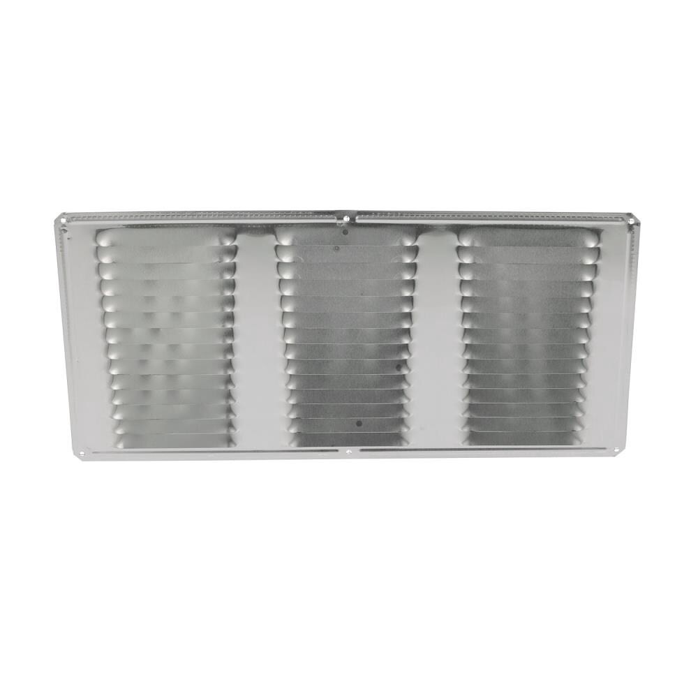 slide 2 of 6, Air Vent 8-in x 16-in Mill Aluminum Soffit Vent, 1 ct