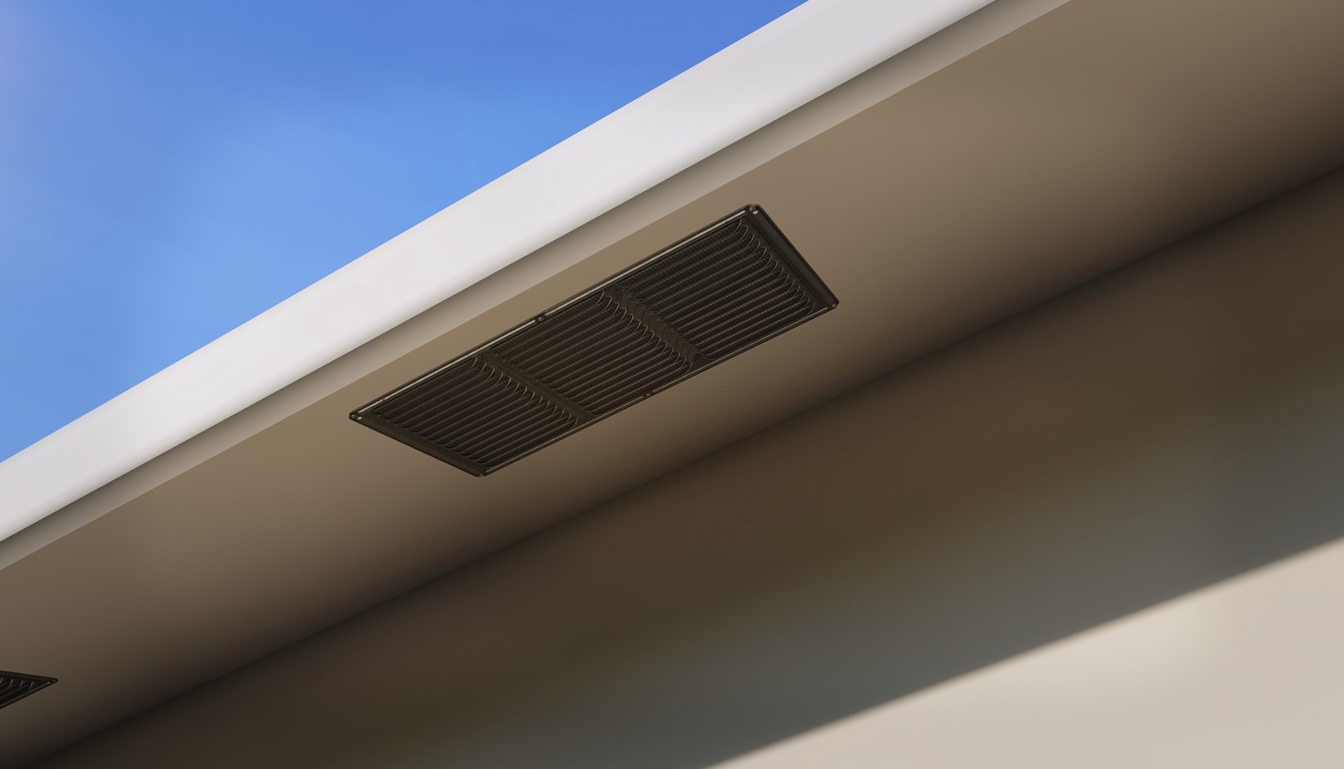 slide 5 of 6, Air Vent 8-in x 16-in Mill Aluminum Soffit Vent, 1 ct
