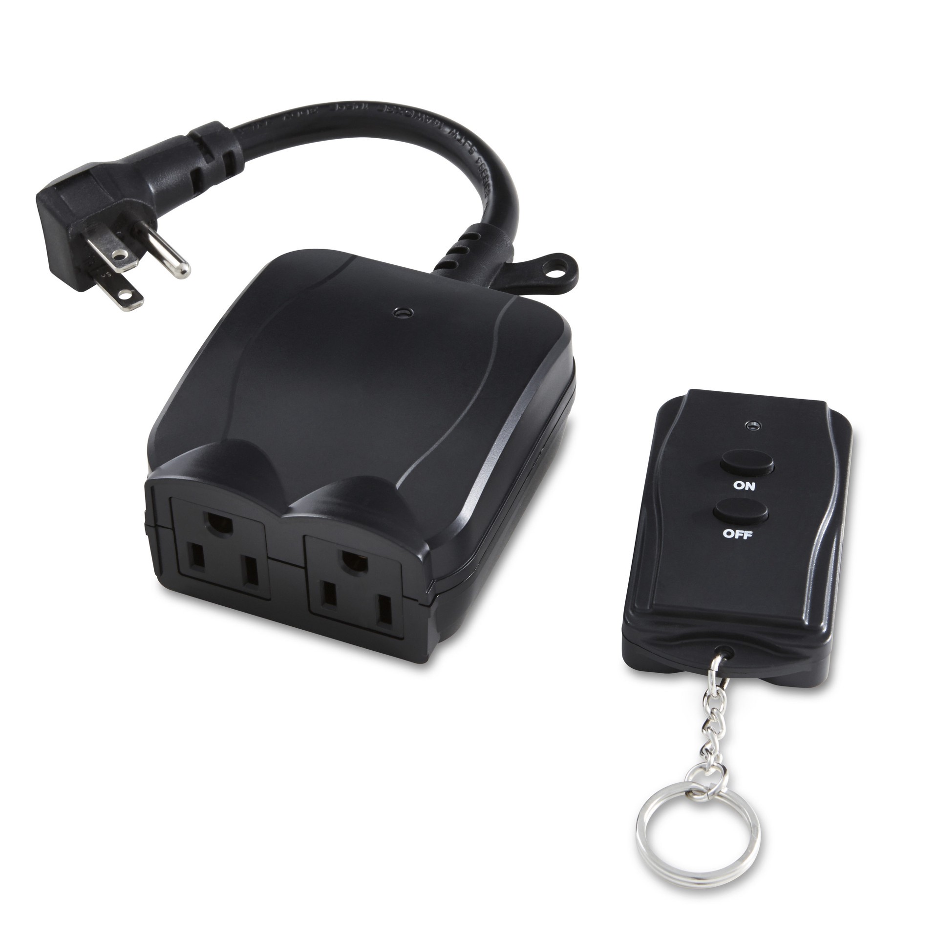 slide 3 of 3, Utilitech YFC Lamp and Light Control Black Remote control, 1 ct