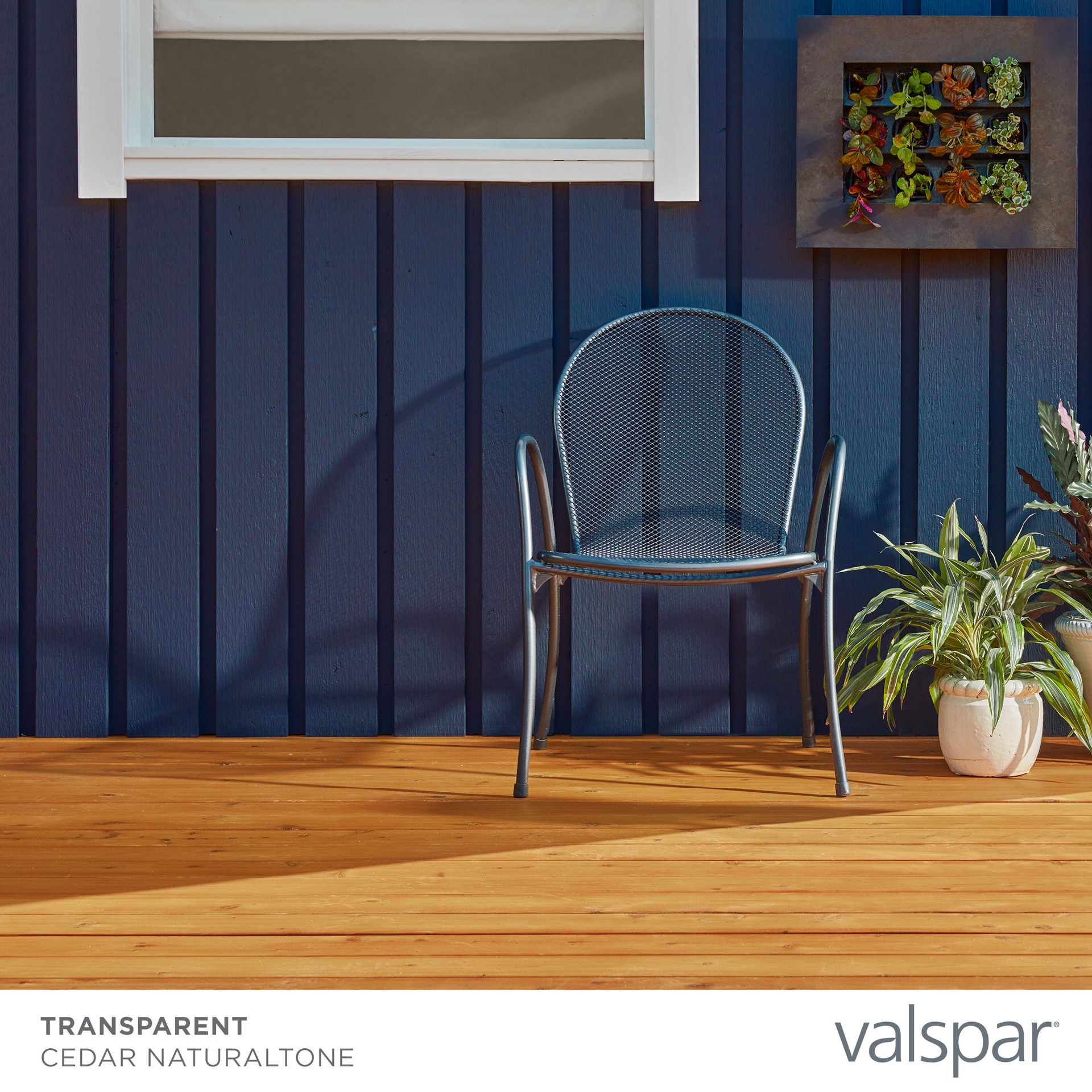 slide 3 of 6, Valspar Pre-tinted Cedar Naturaltone Transparent Exterior Wood Stain and Sealer (1-Gallon), 