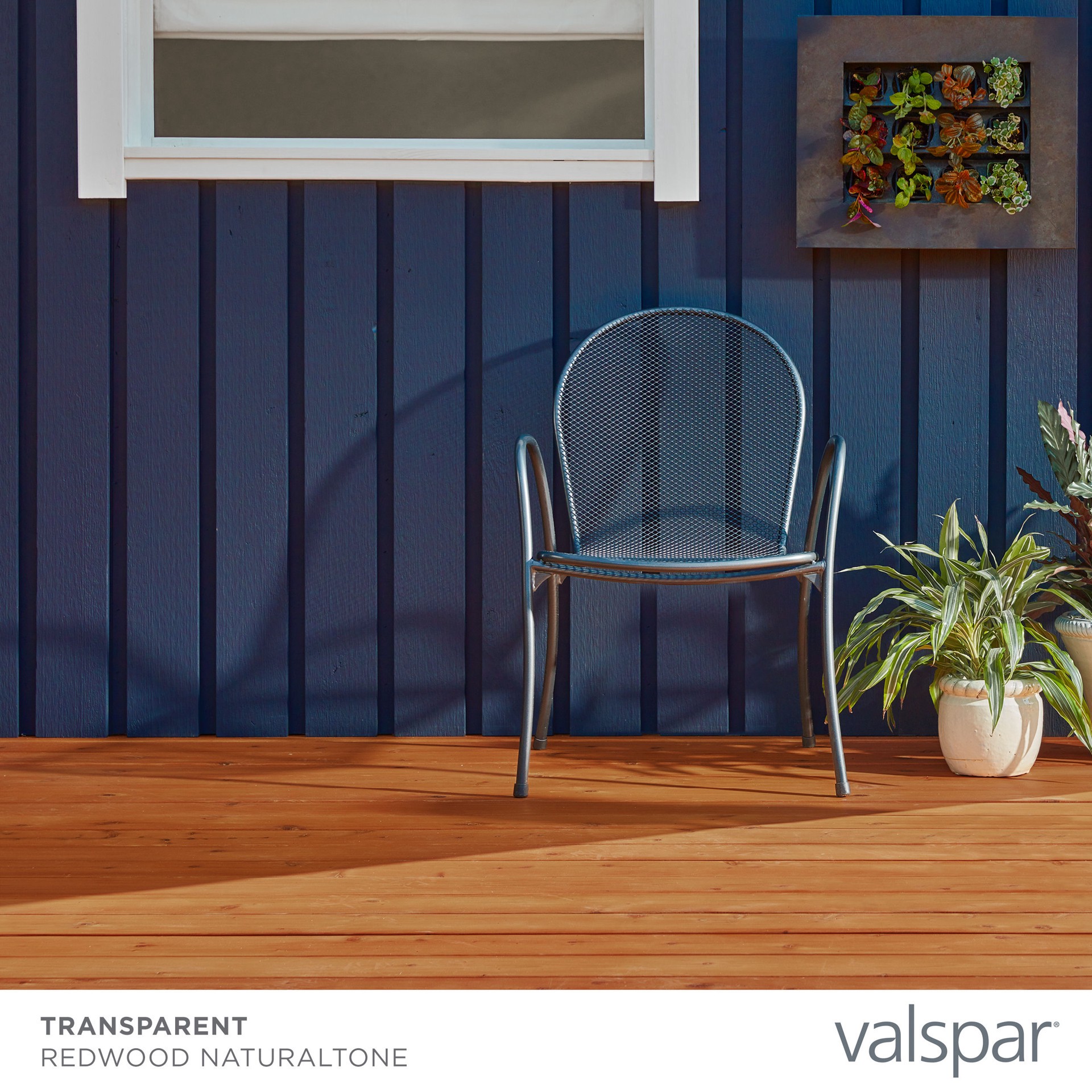 slide 2 of 6, Valspar Pre-Tinted Redwood Naturaltone Transparent Exterior Wood Stain and Sealer in One ( 5-gallon ), 1 ct