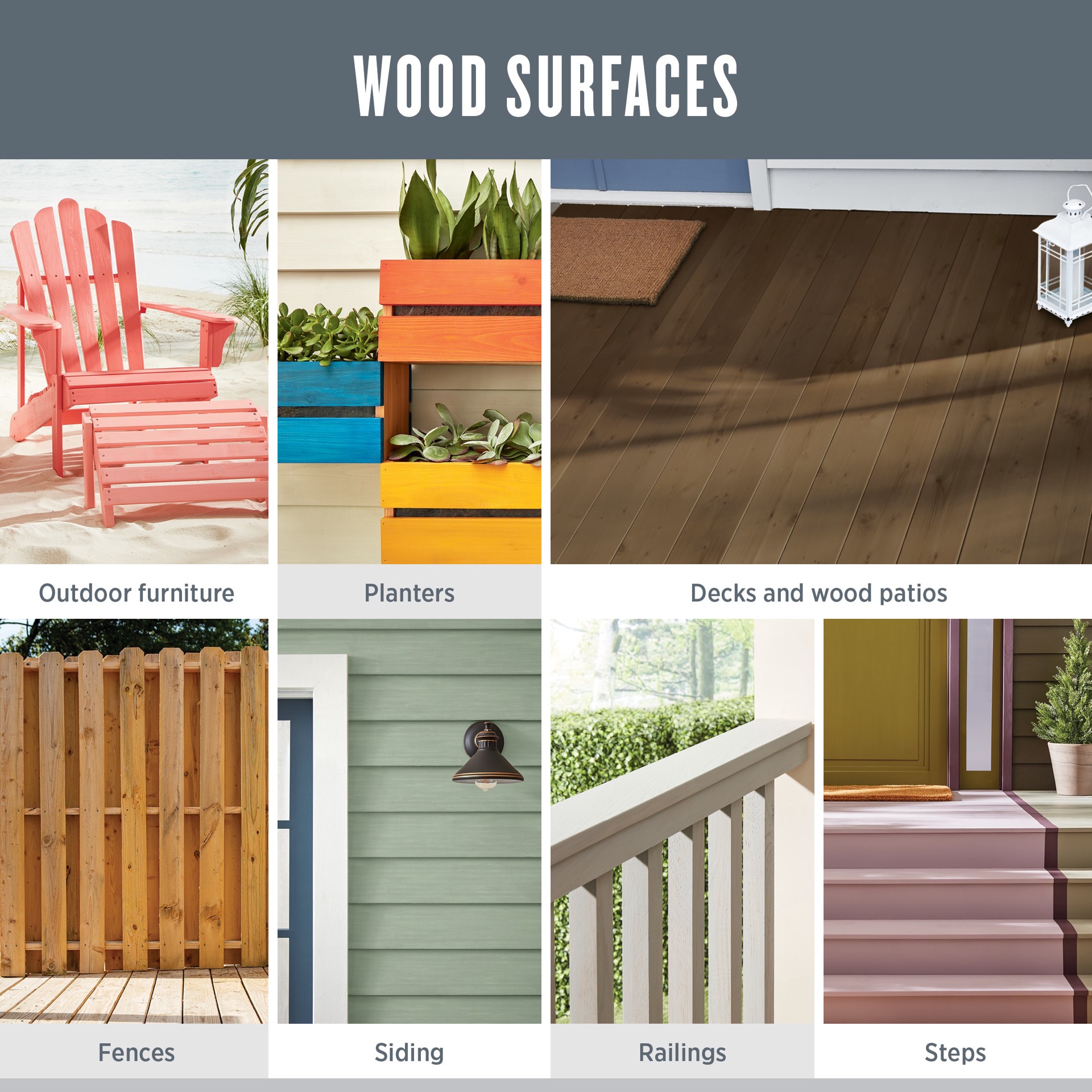 slide 4 of 6, Valspar White Base Solid Exterior Wood Stain and Sealer (1-Gallon), 