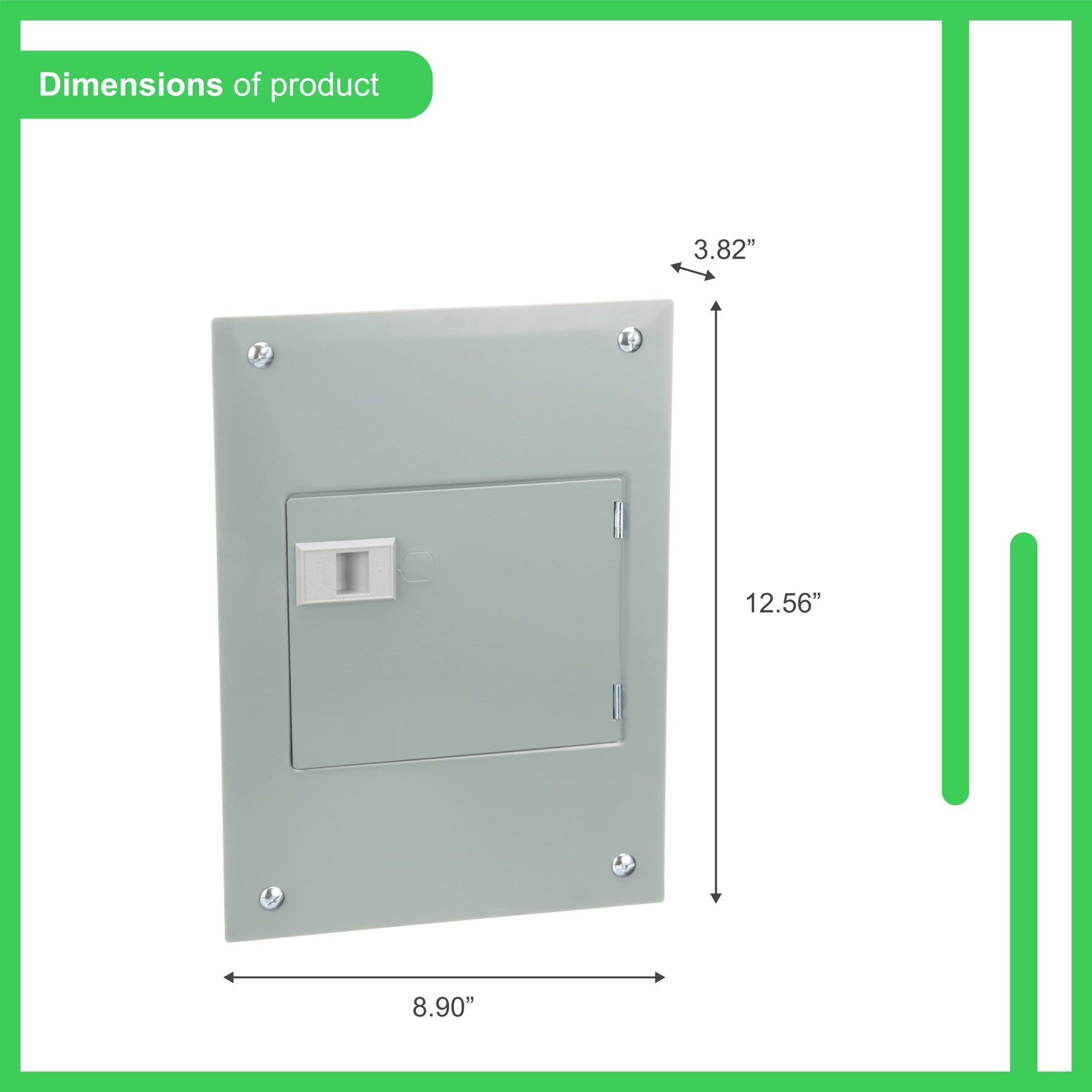 slide 2 of 5, Square D QO 100 -Amp 6 -Spaces 12 -Circuit Indoor Main Lug Load Center, 1 ct