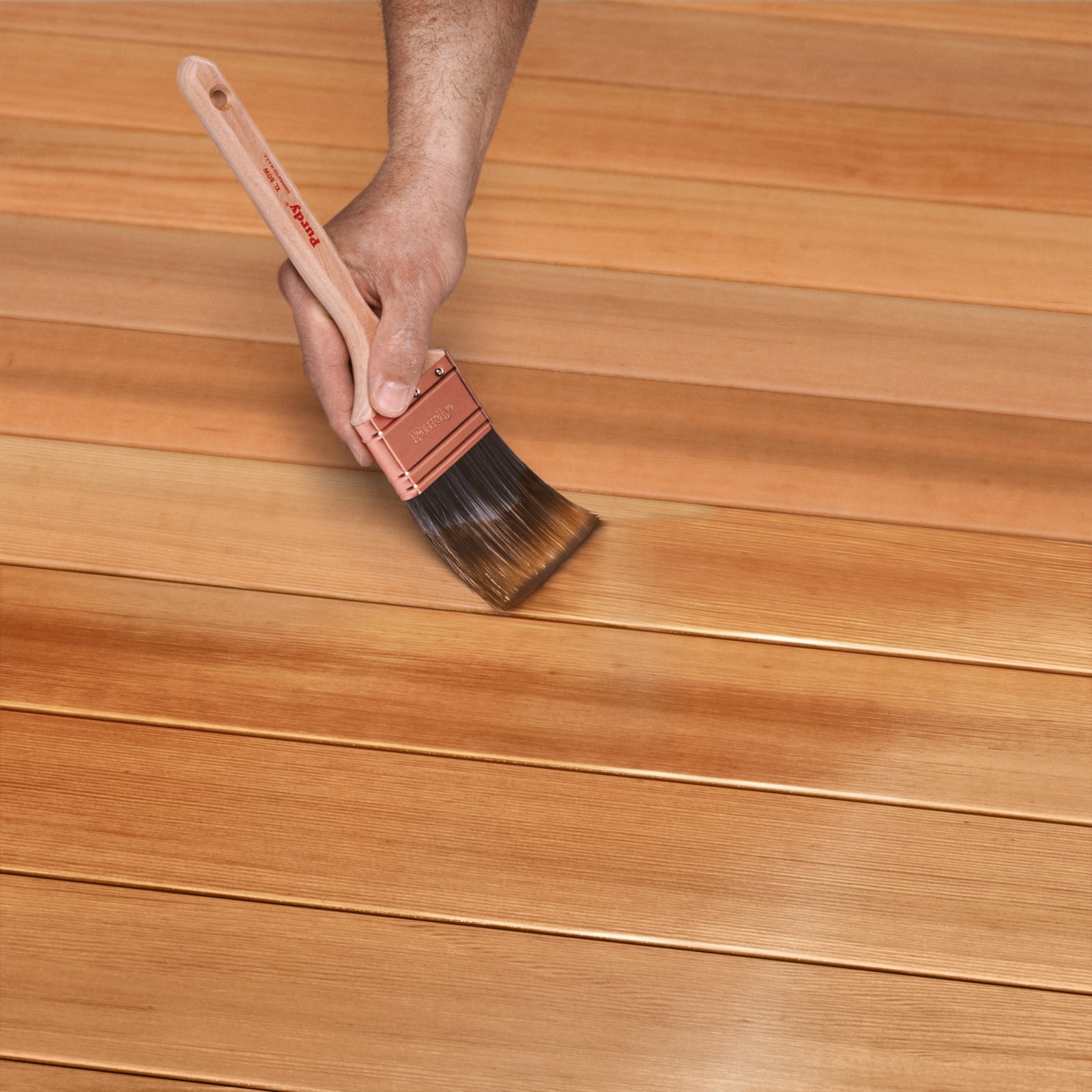 slide 3 of 6, Cabot Australian Timber Oil Pre-tinted Honey Teak Transparent Exterior Wood Stain (5-Gallon), 1 ct