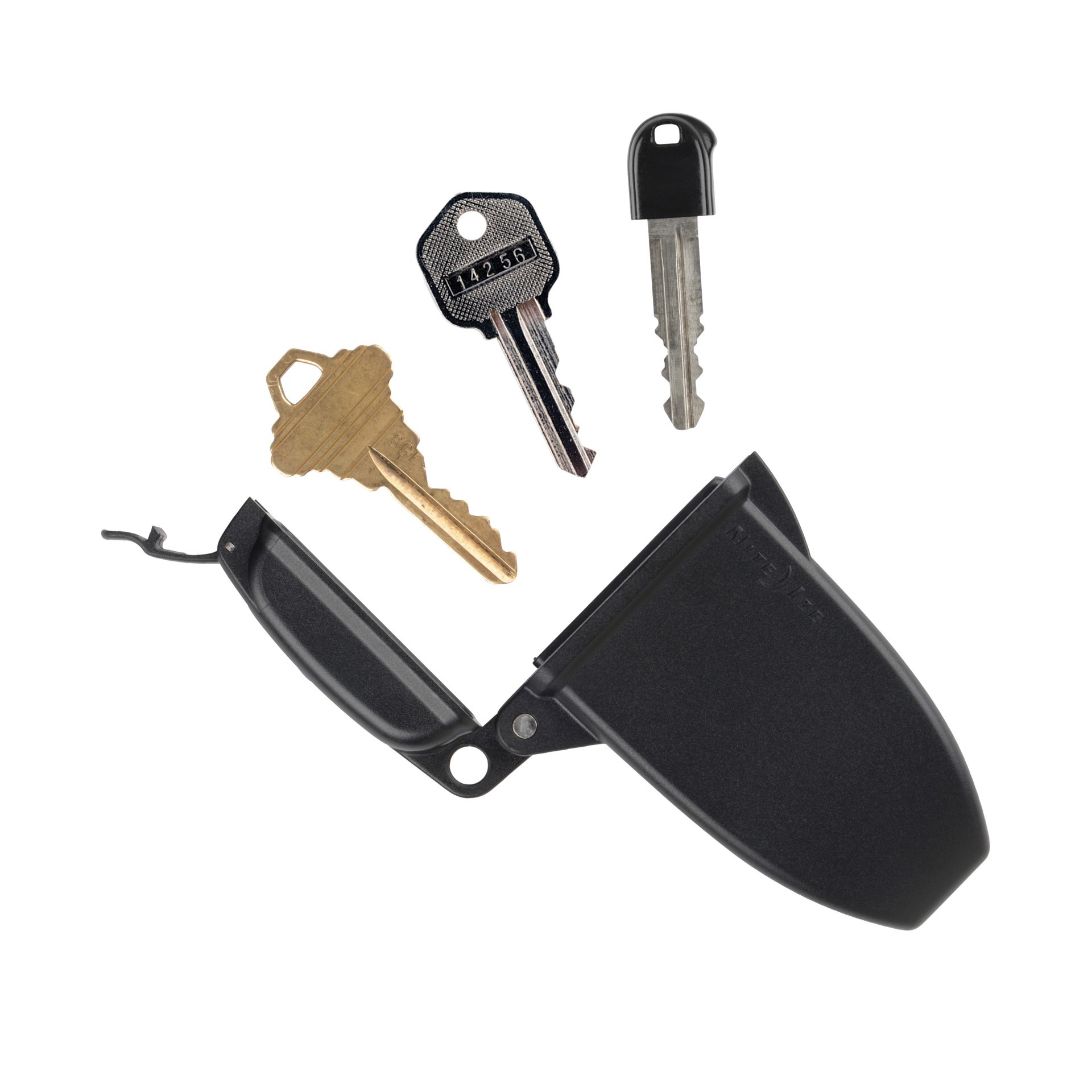 slide 4 of 6, Nite Ize Black Key hider, 1 ct